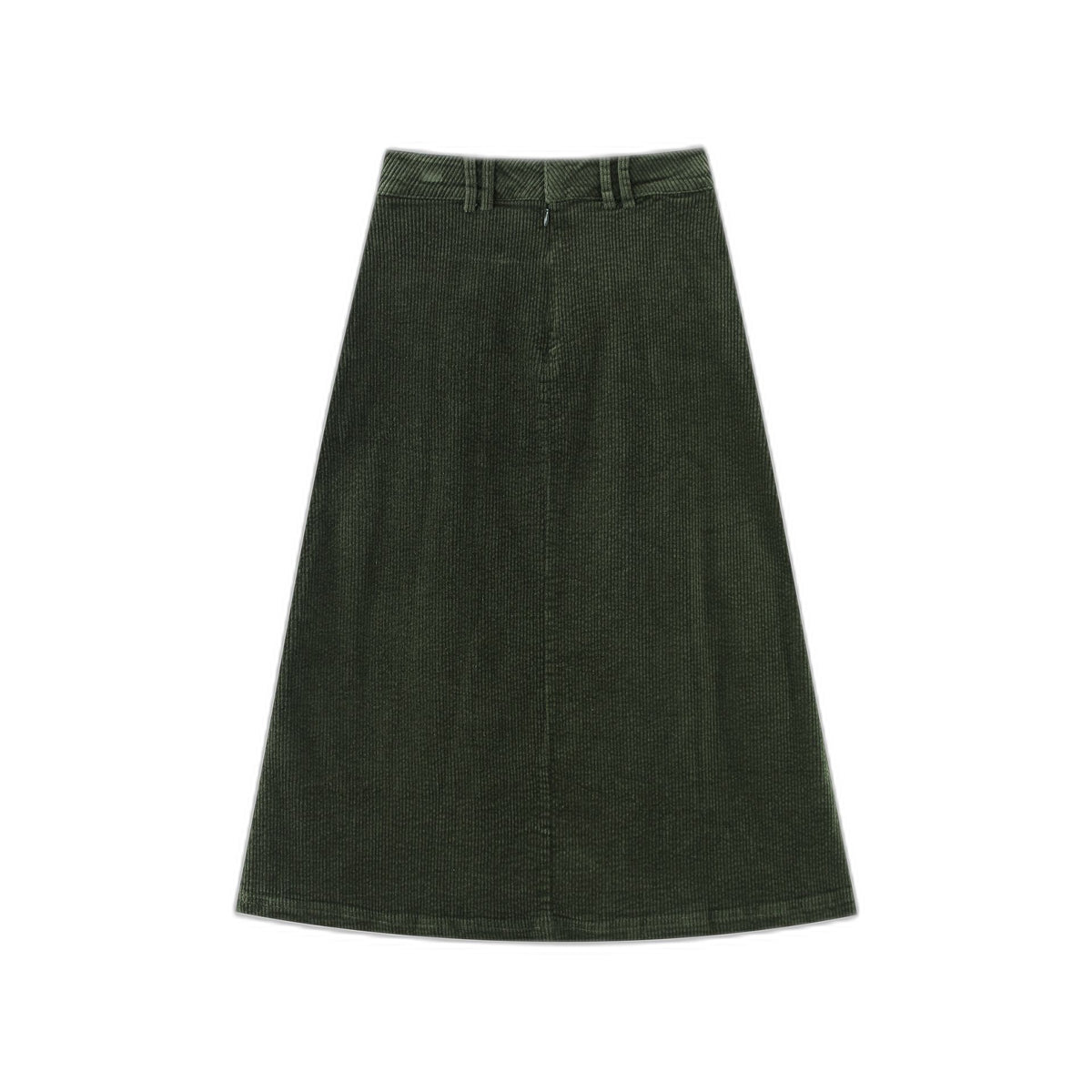 Corduroy Skirt With Pockets