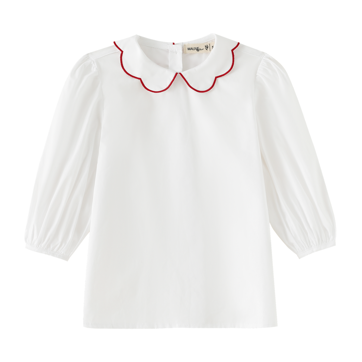 Scalloped Collar Shirt