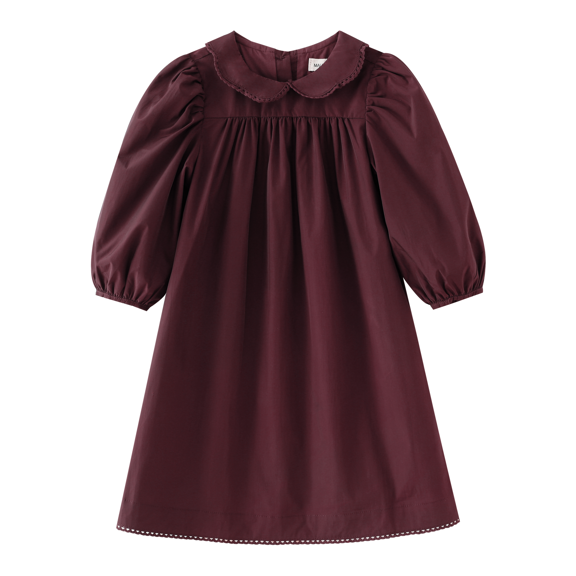 Taffeta Dress With Tucks