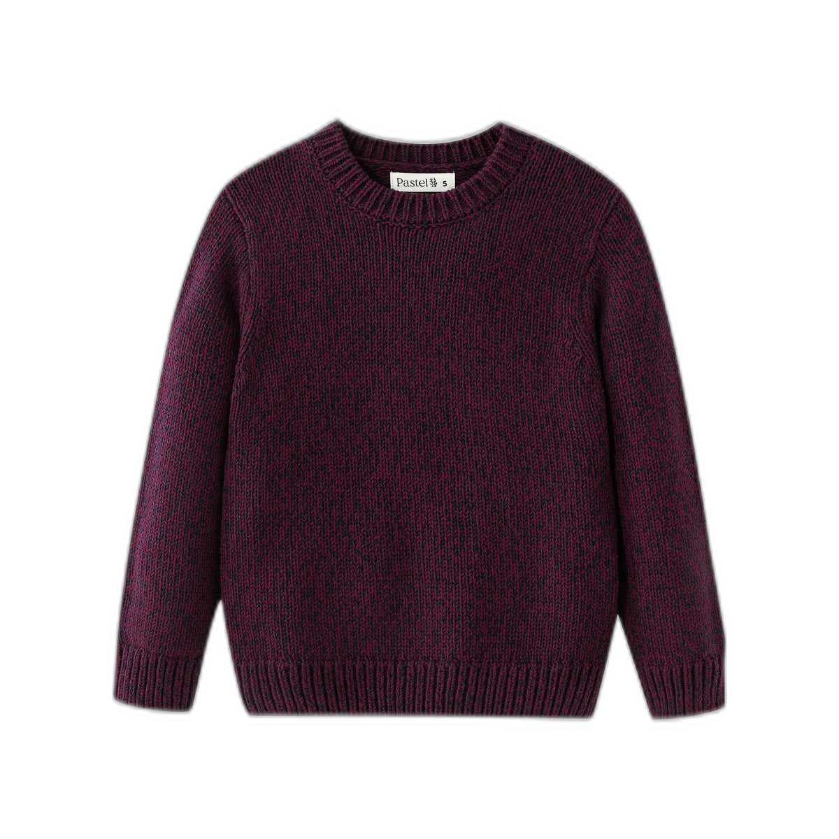 Burgundy Marled Sweater