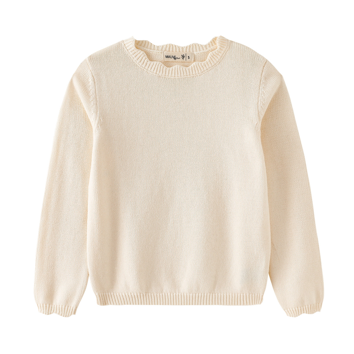 Scalloped Sweater