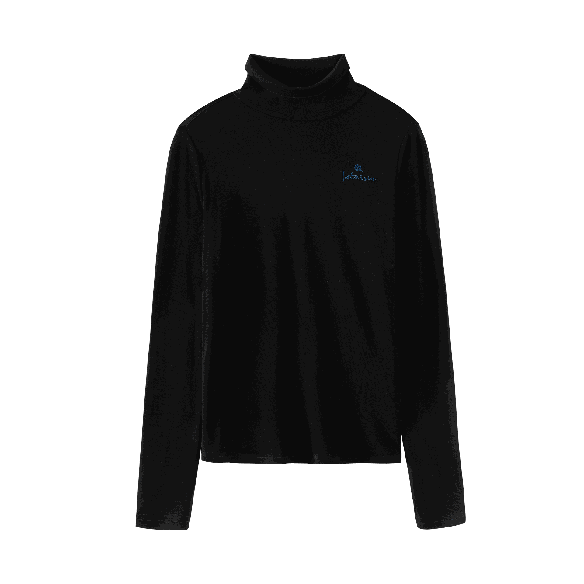 Turtleneck With Embroidery