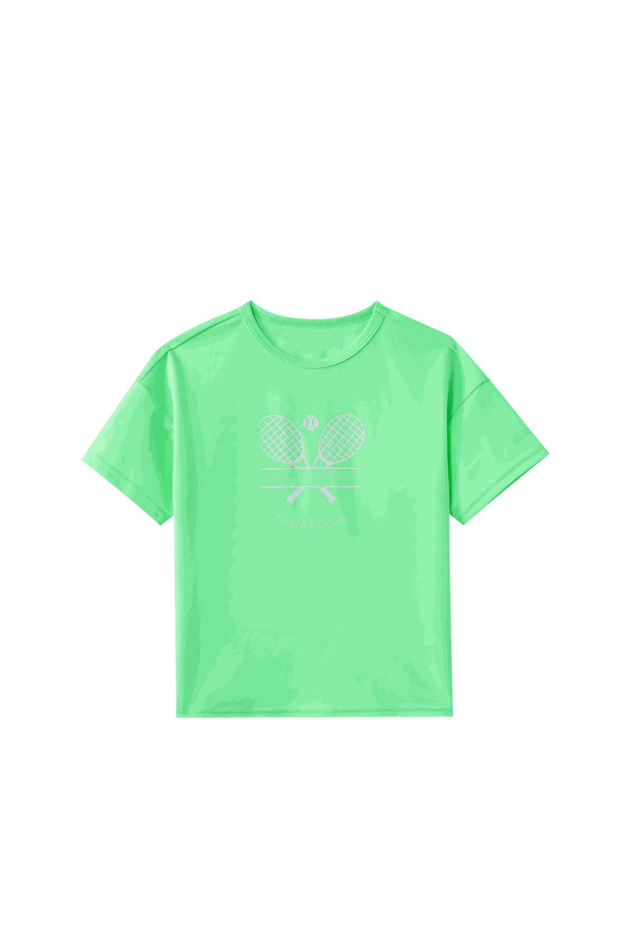 Tennis Print Swim Shirt