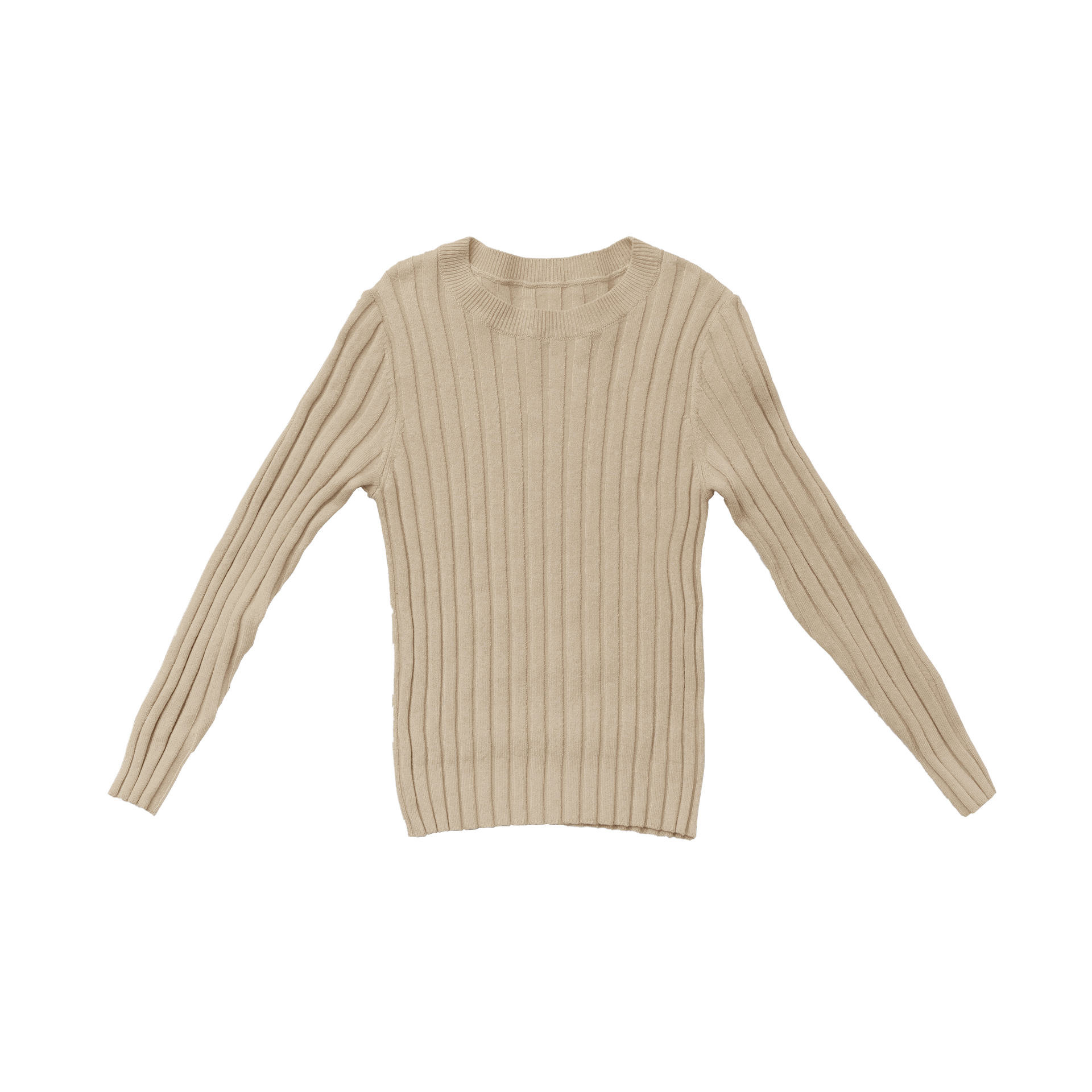 Long Sleeve Ribbed Sweater