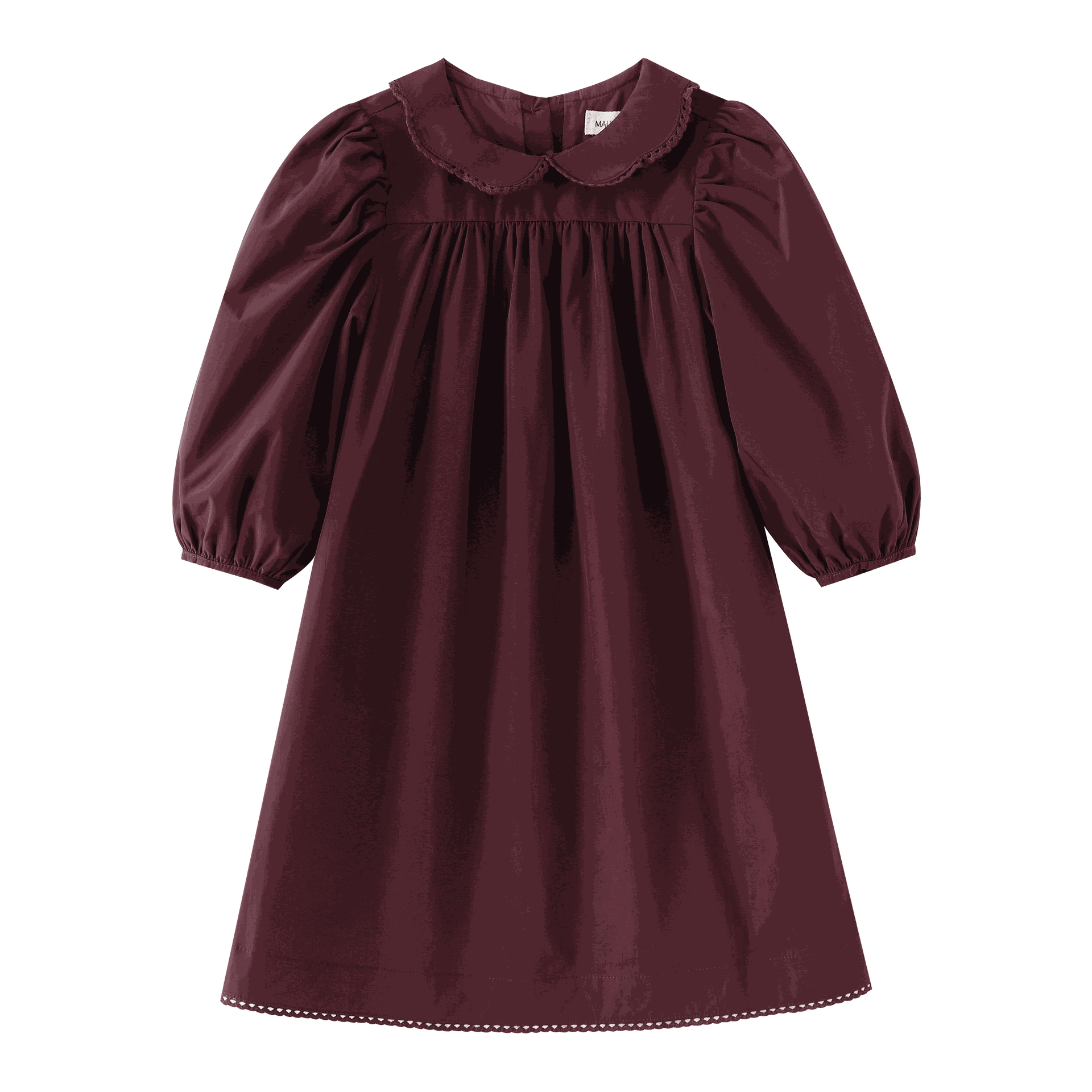 Taffeta Dress With Tucks