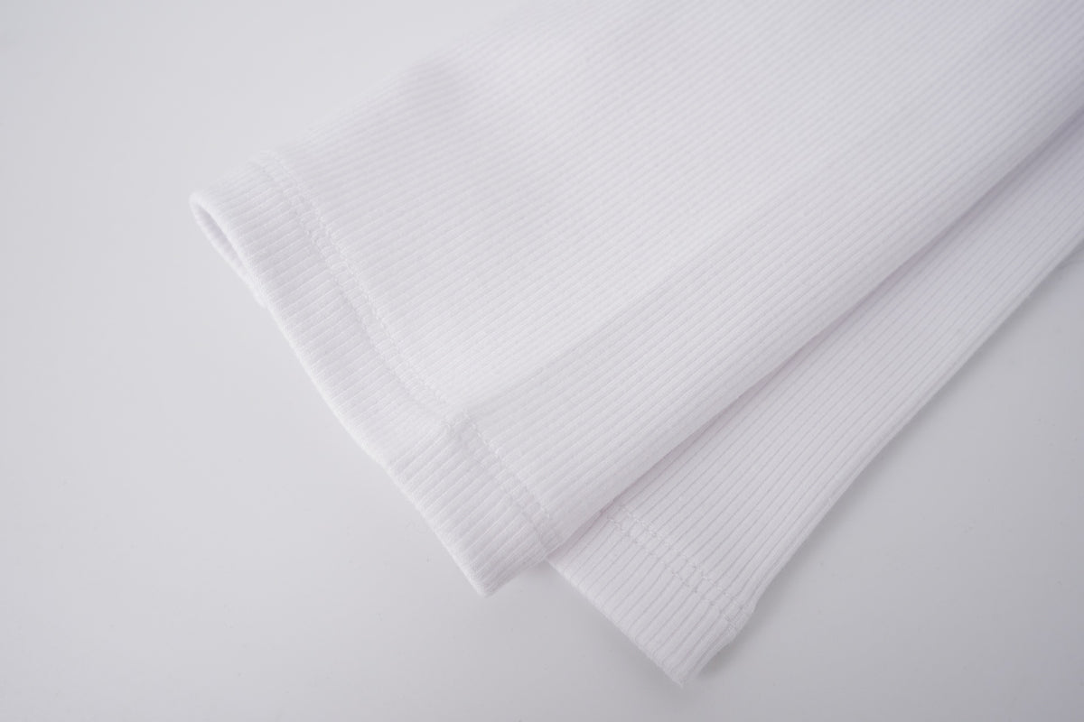 Teen Ribbed 3/4 Sleeve T-Shirt