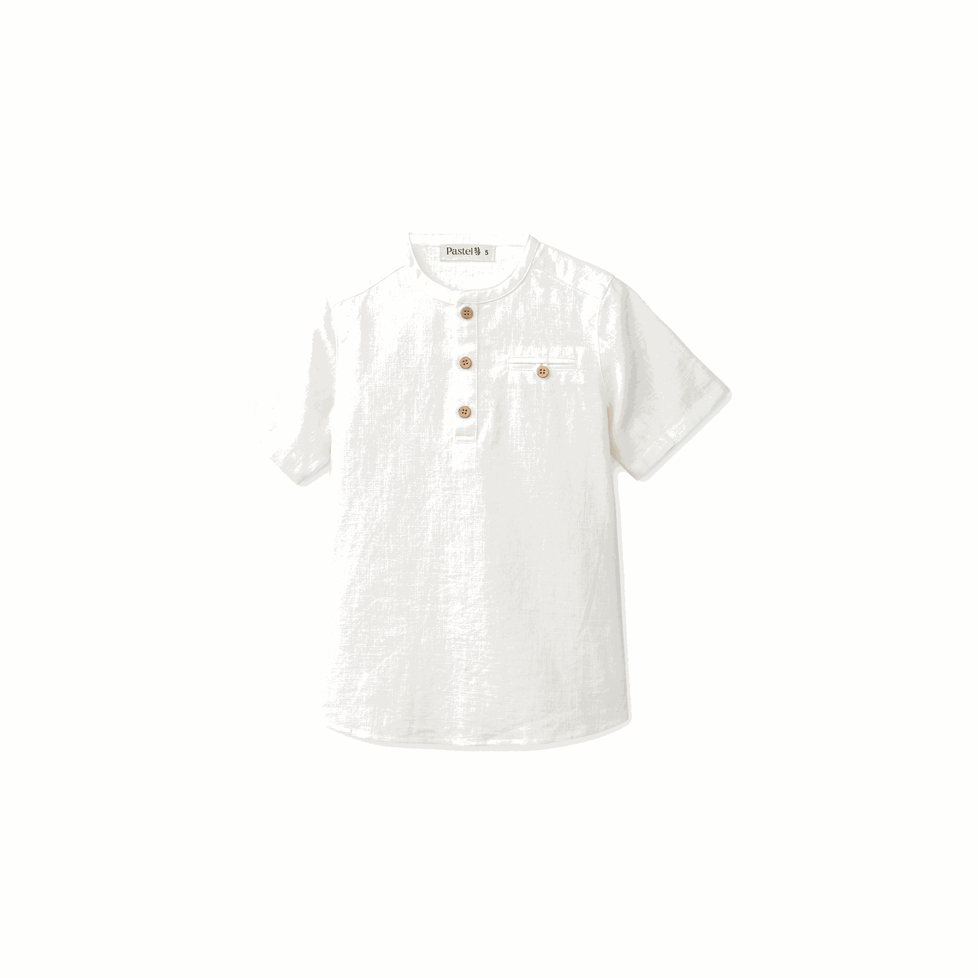 Short Sleeve Slit Pocket Shirt