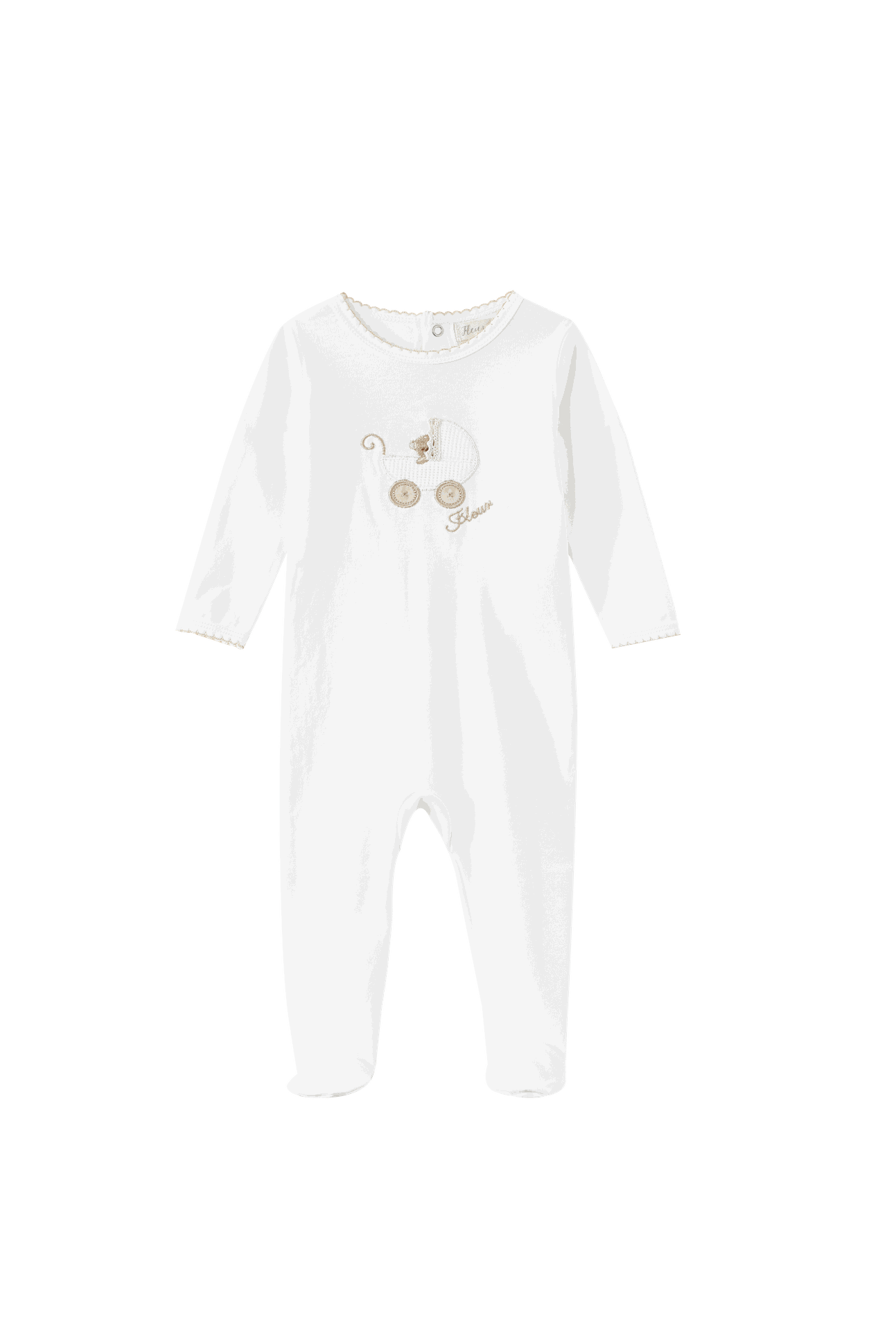 Teddy Bear Carriage Footie