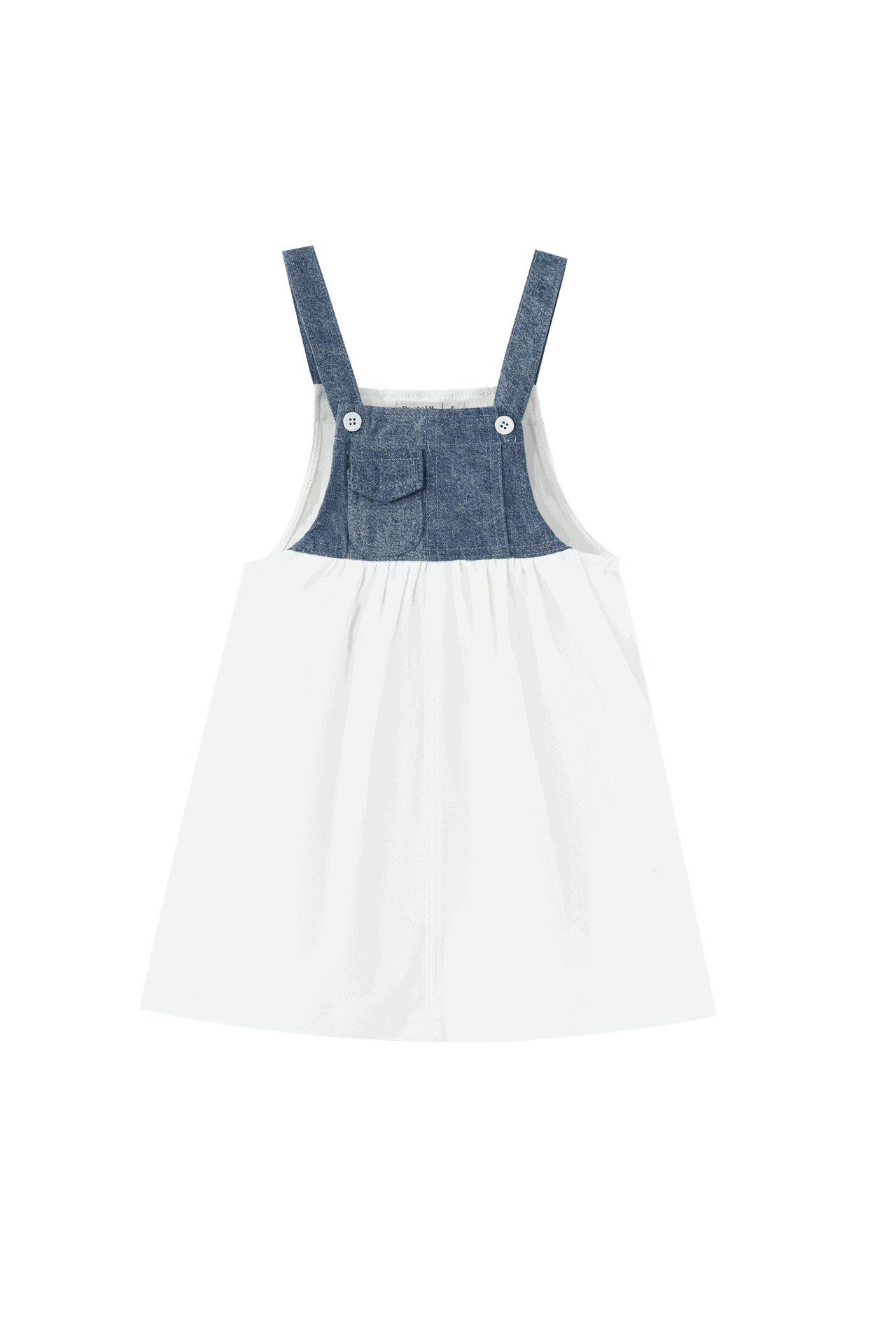 Colorblock Denim Jumper