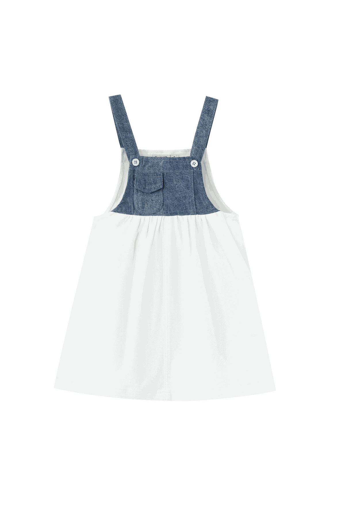 Colorblock Denim Jumper