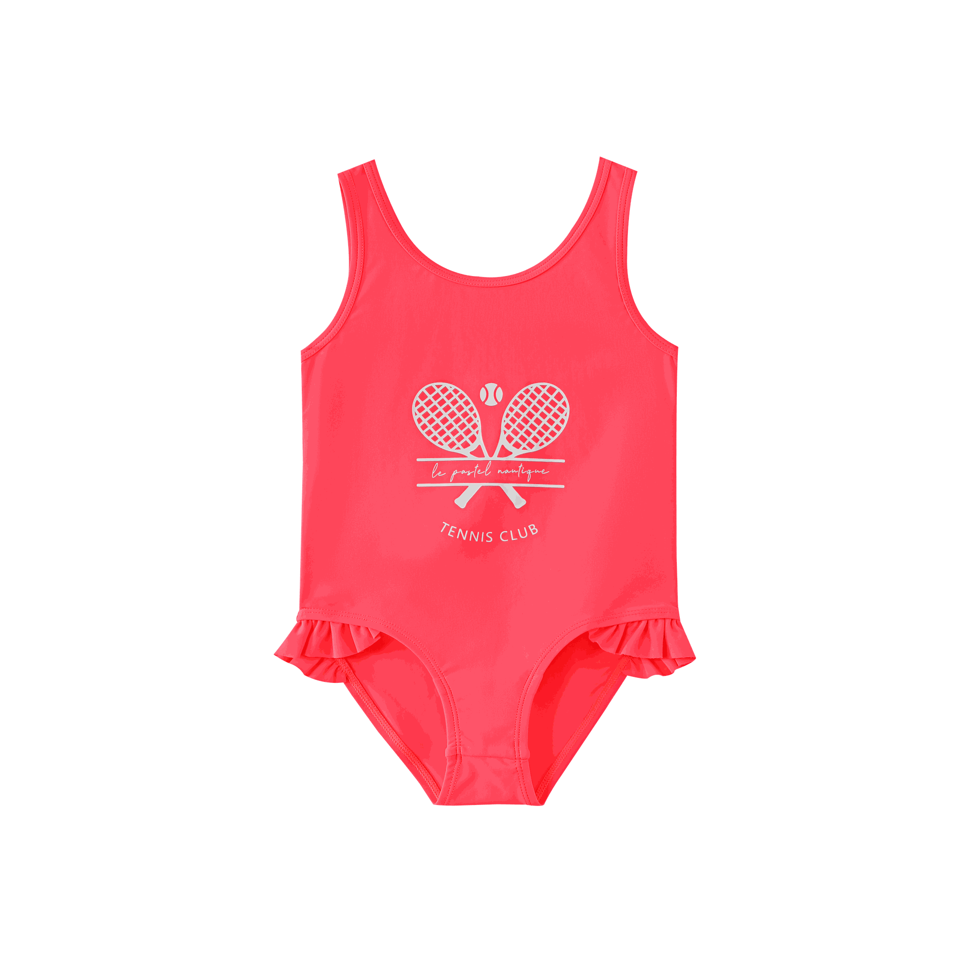 Tennis Print Bathing Suit