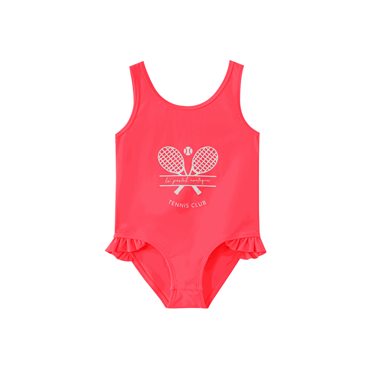 Tennis Print Bathing Suit