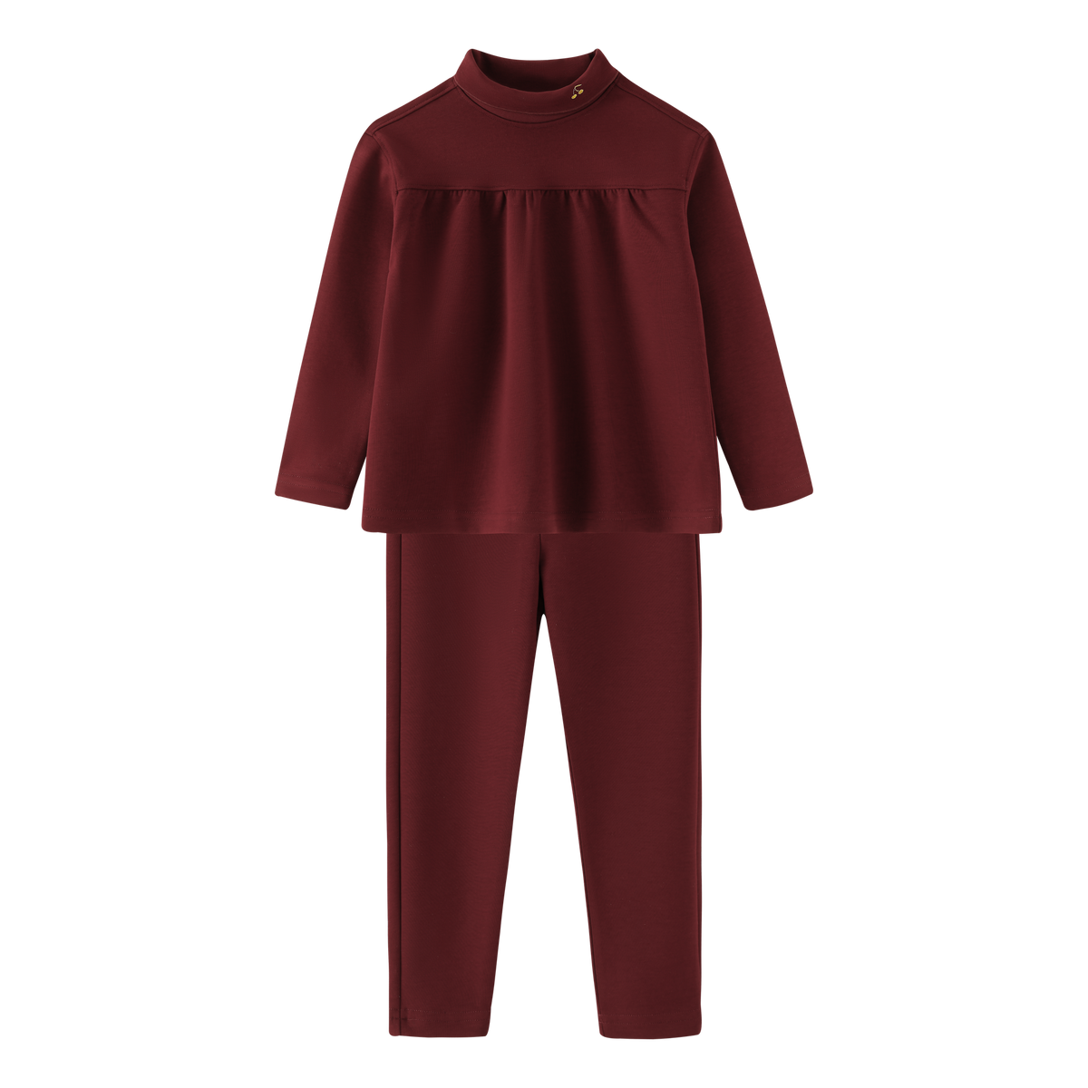 Turtleneck Robe Set
