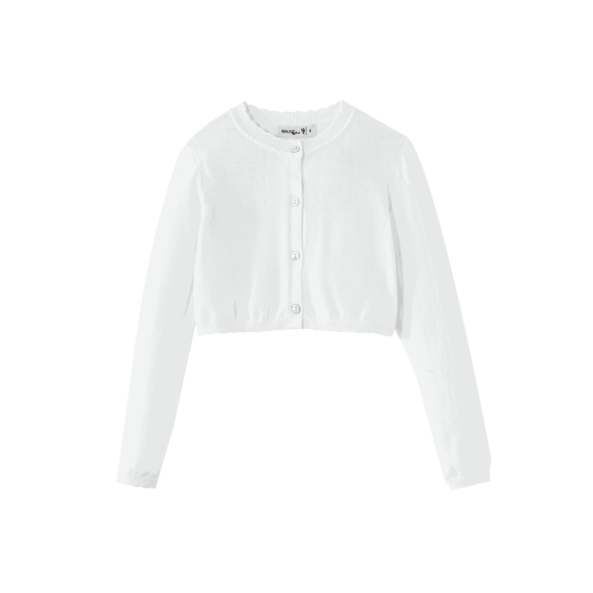 Scalloped Edge Cardigan