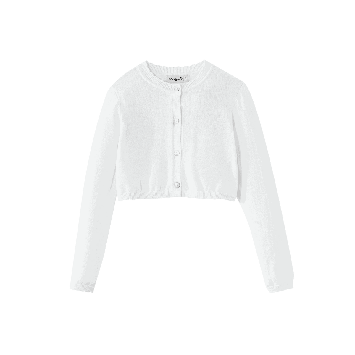 Scalloped Edge Cardigan