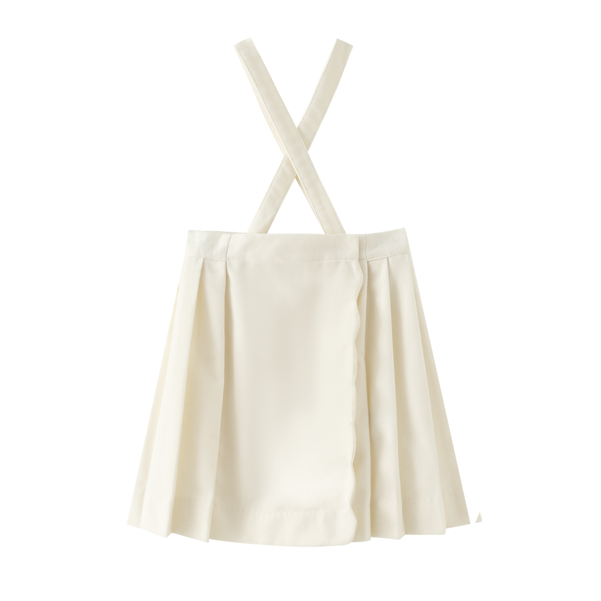 Scalloped Suspender Skirt