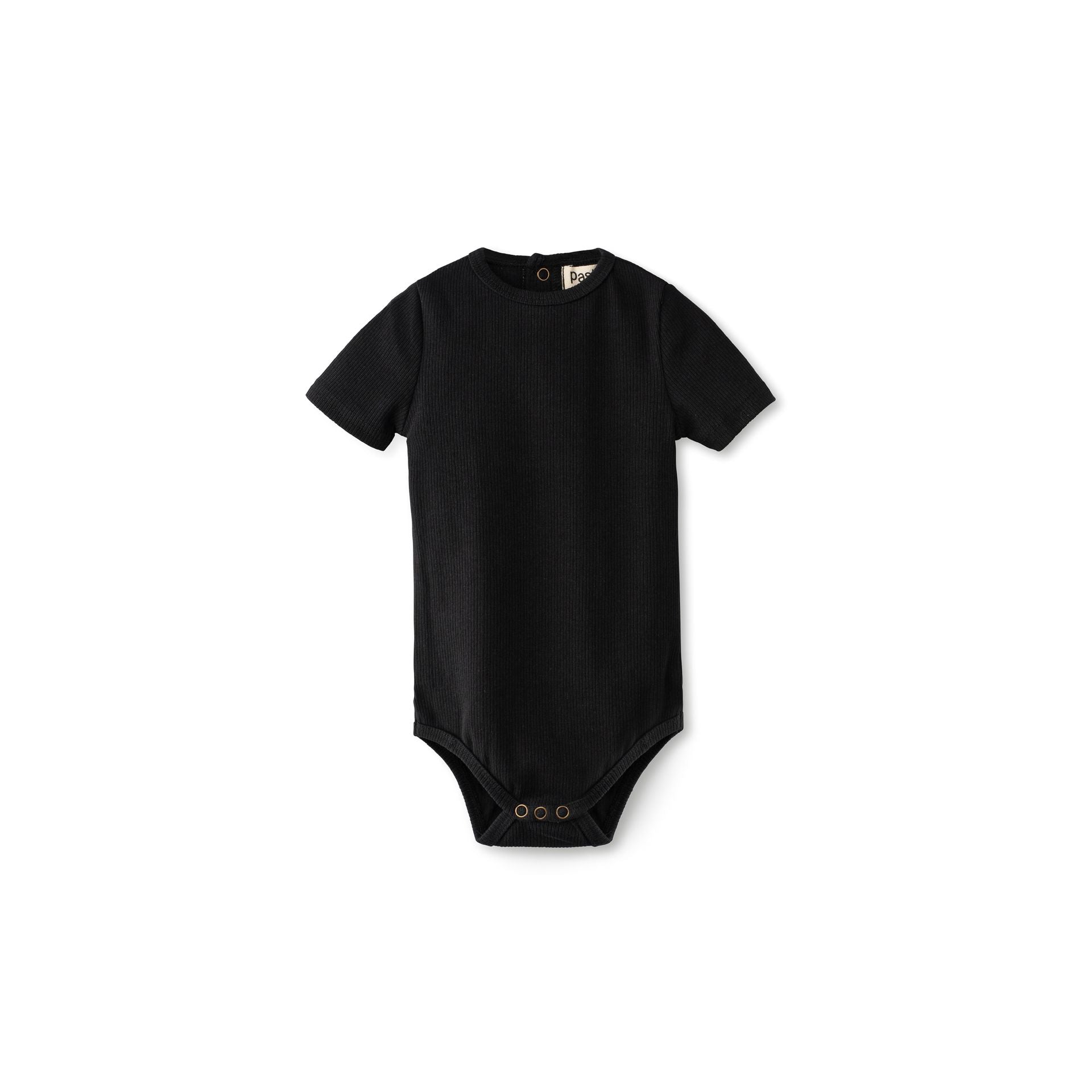Short Sleeve Ribbed Onesie