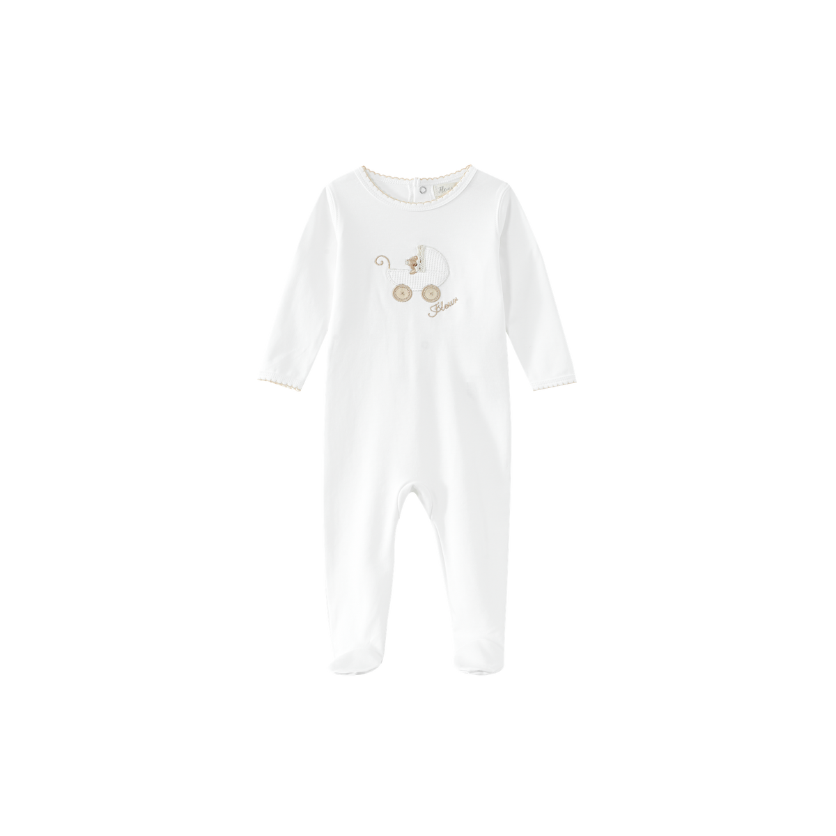 Teddy Bear Carriage Footie