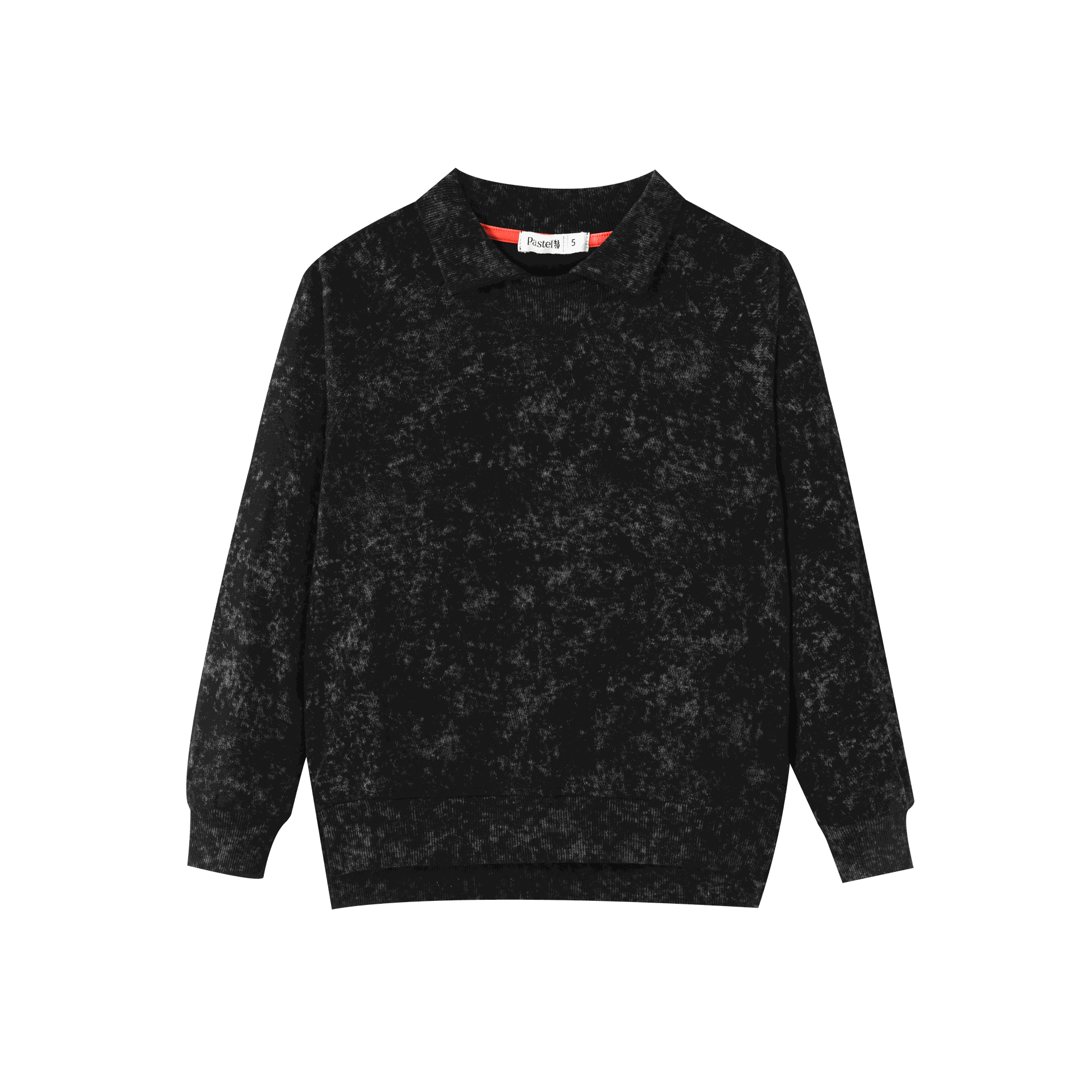 Heathered Sweat With Collar