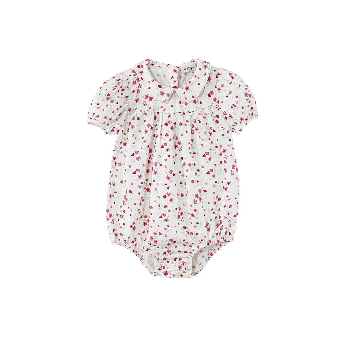 Floral Collared Romper