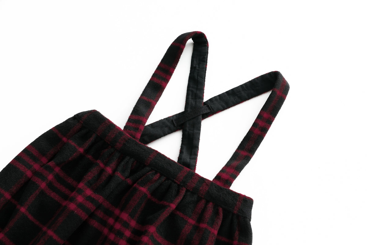 Red Plaid Bloomer