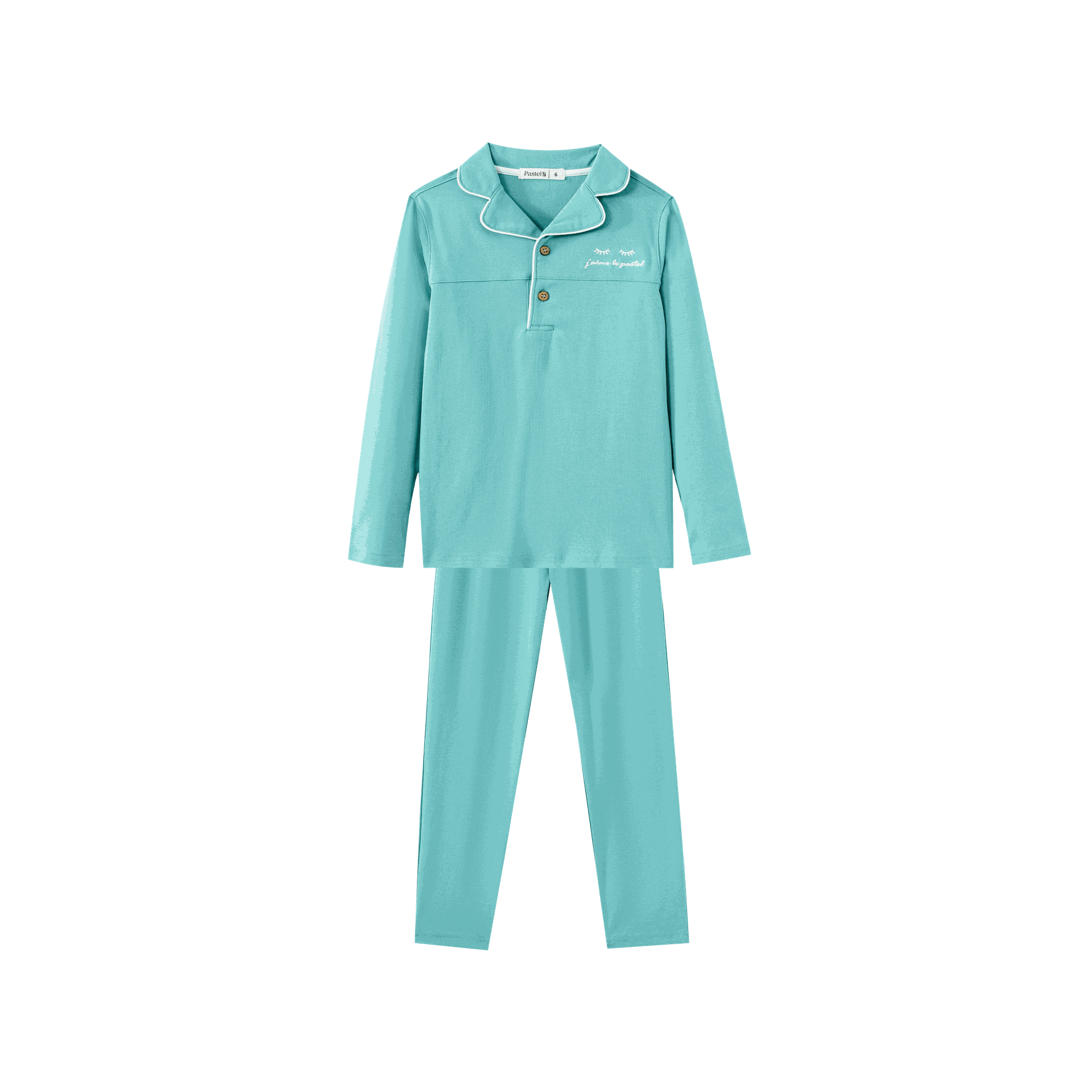 Collared Pajama Set