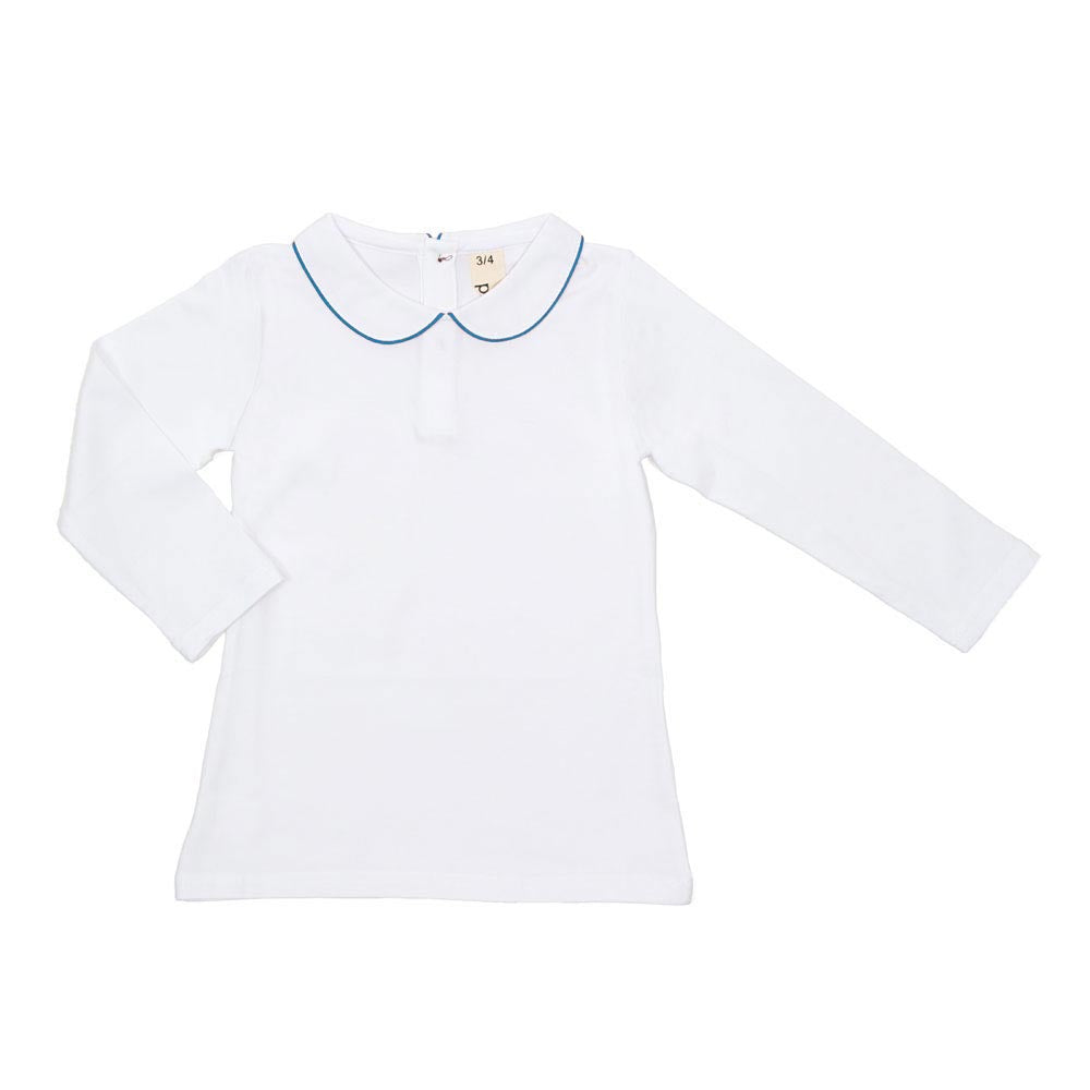 Peter Pan T-Shirt With Constrast Trim