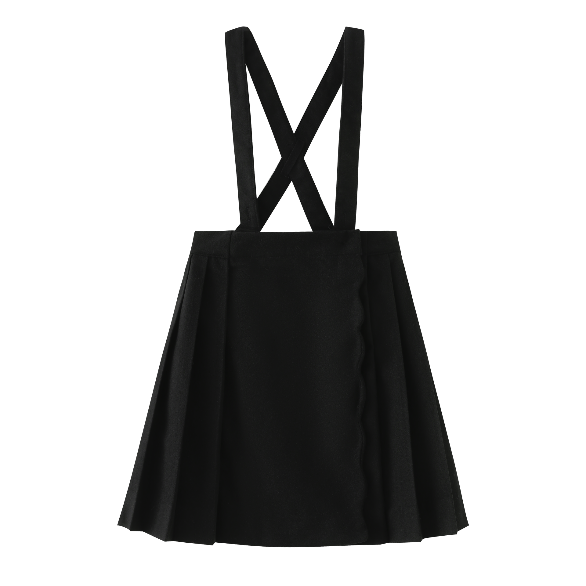 Scalloped Suspender Skirt