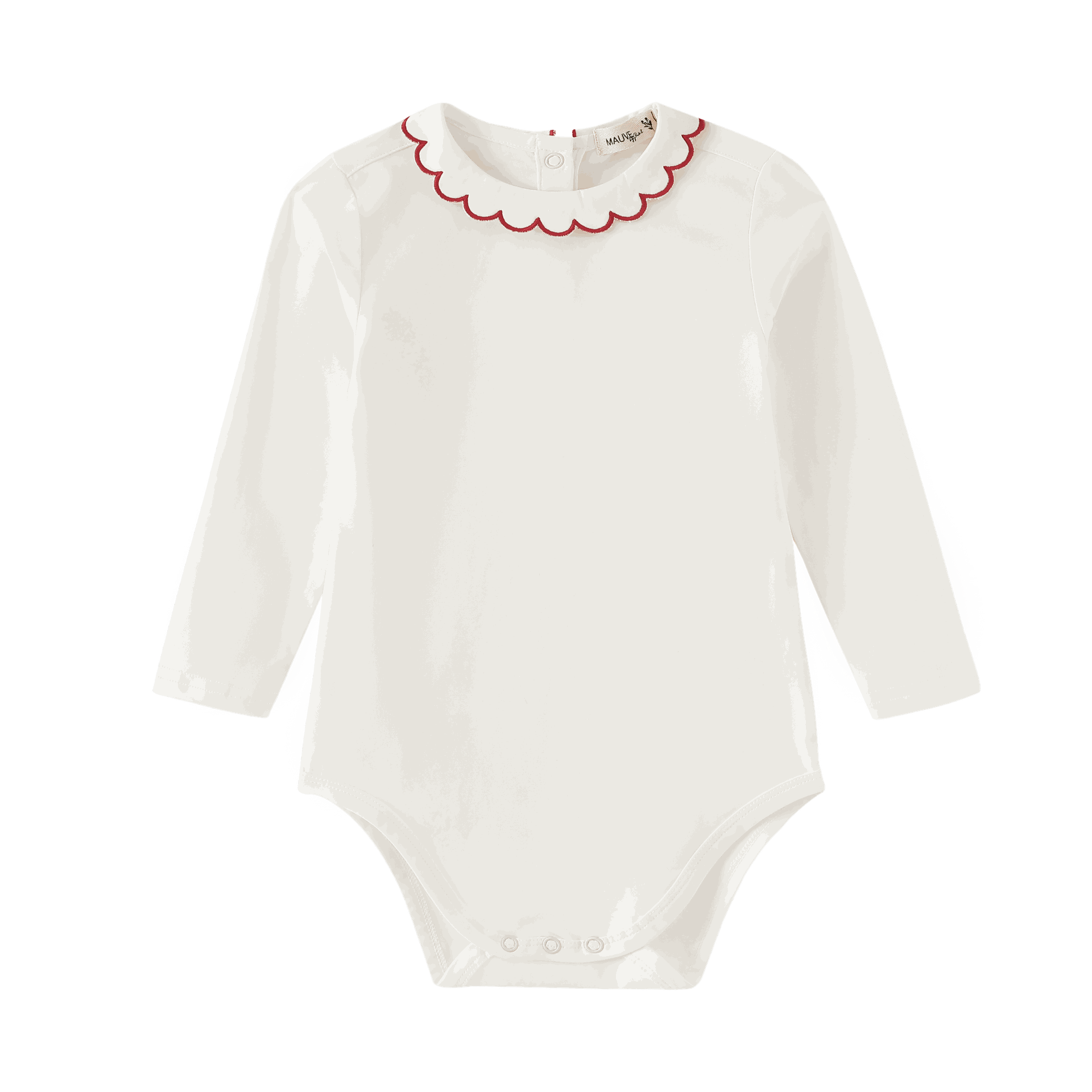 Scalloped Collar Onesie
