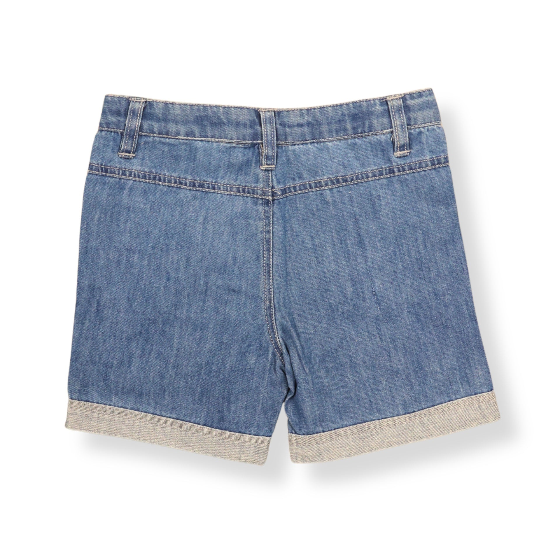 Cuffed Short Pants