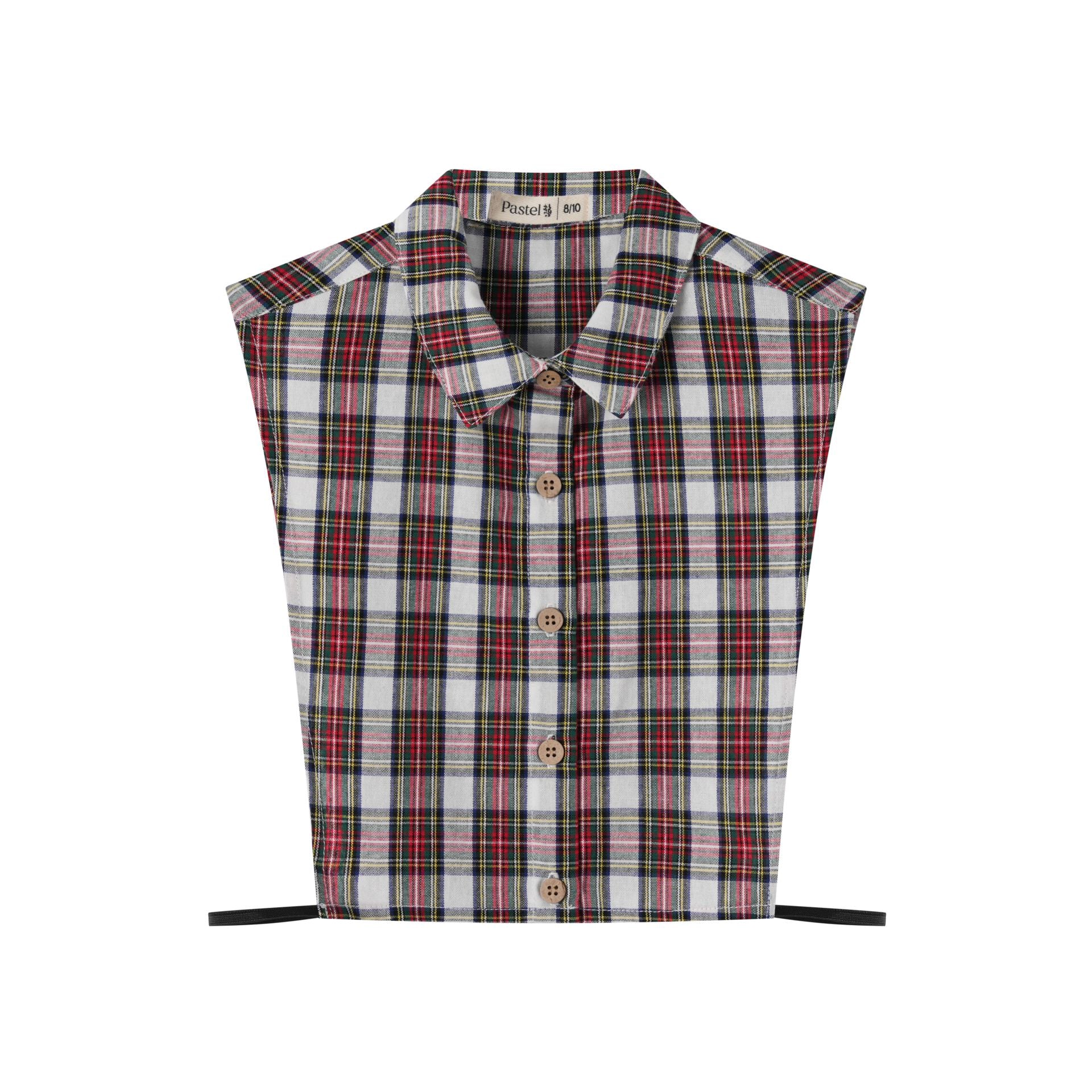 Plaid Bib Collar