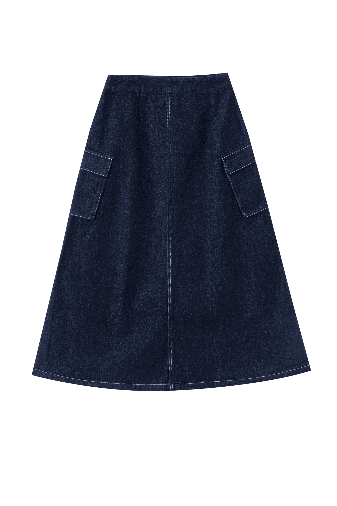 Midi Skirt With Pockets
