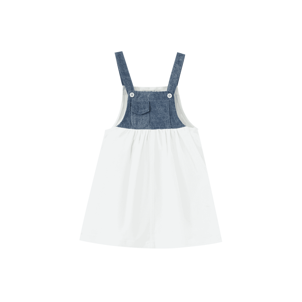 Colorblock Denim Jumper