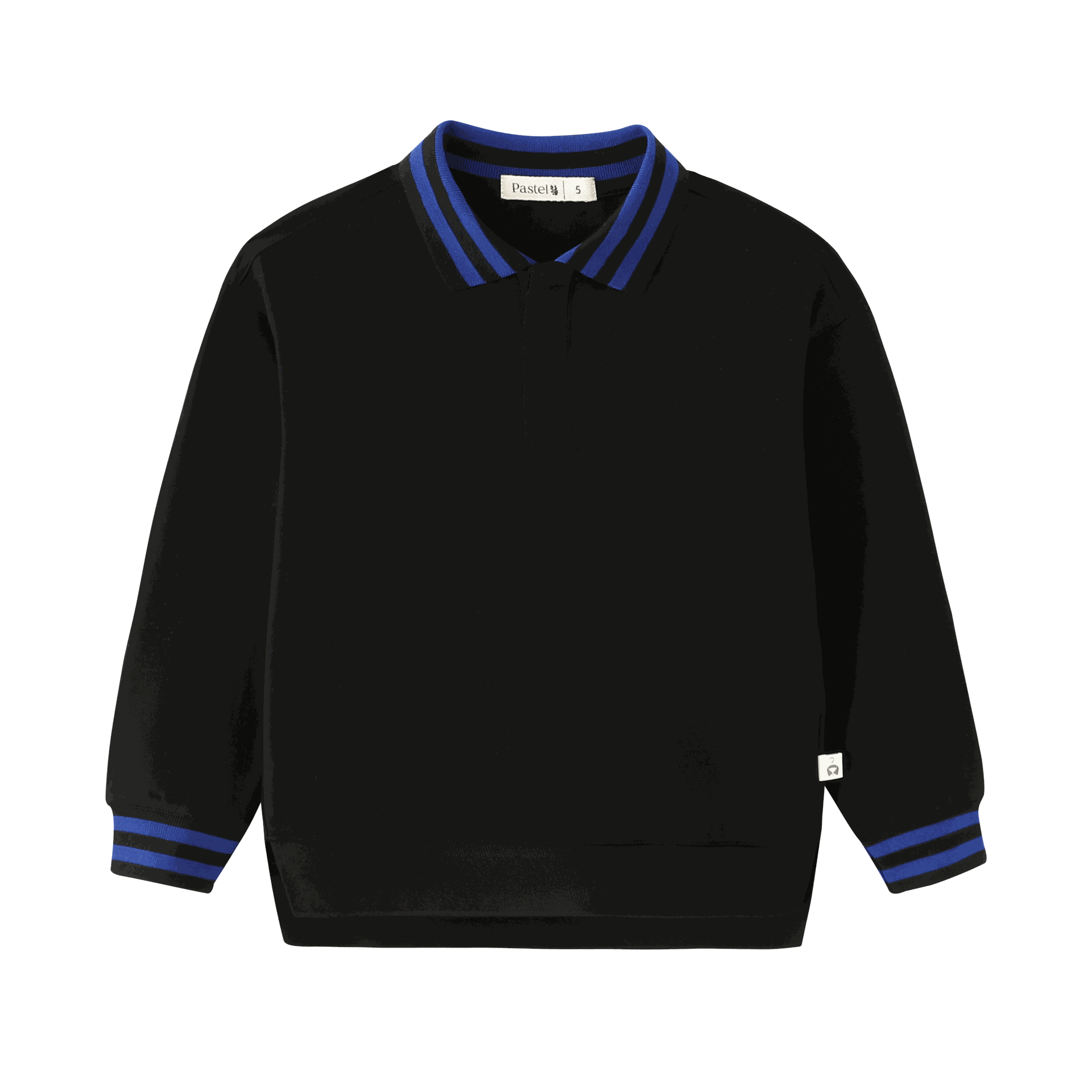 Boys Stipred Collar Polo