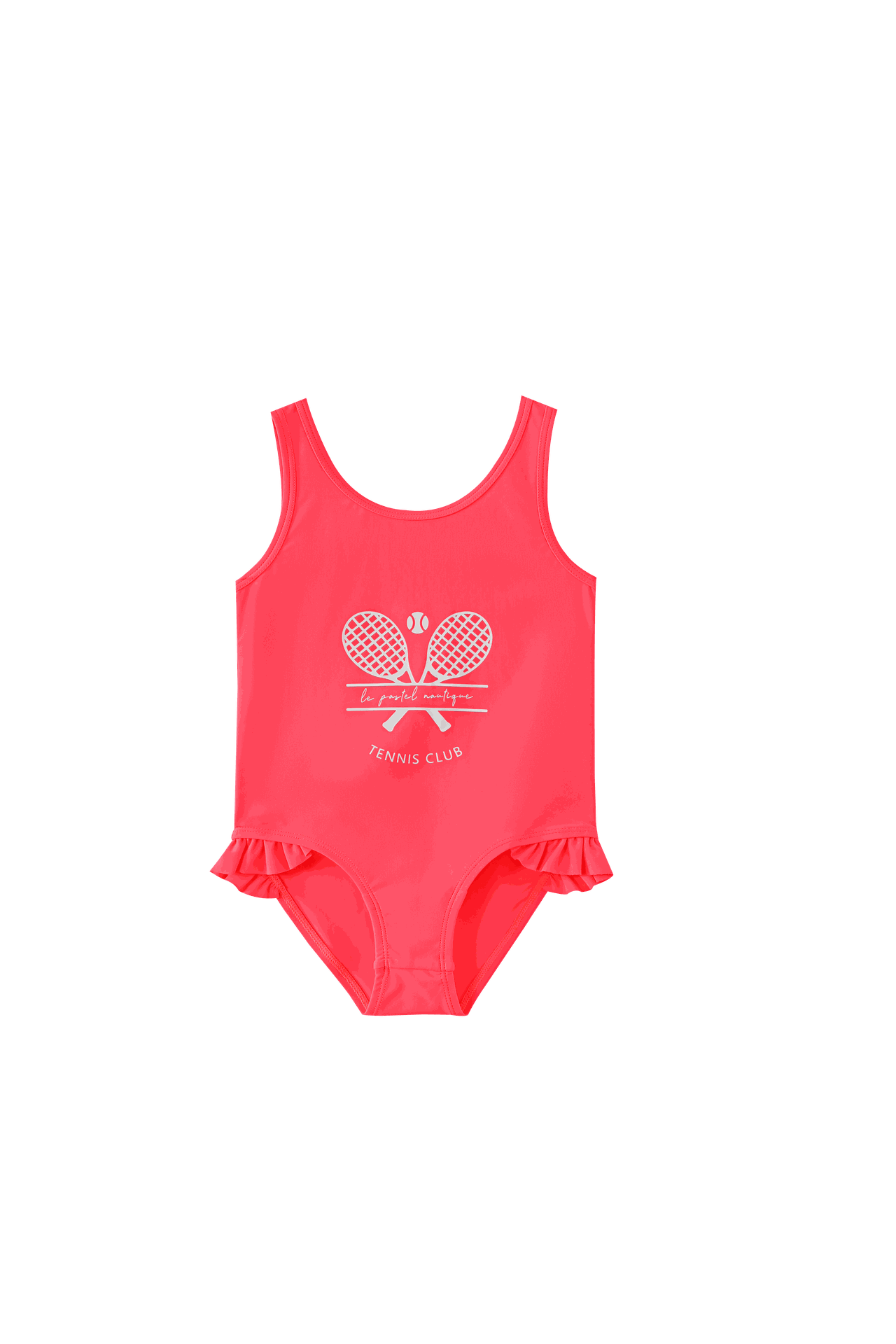 Tennis Print Bathing Suit