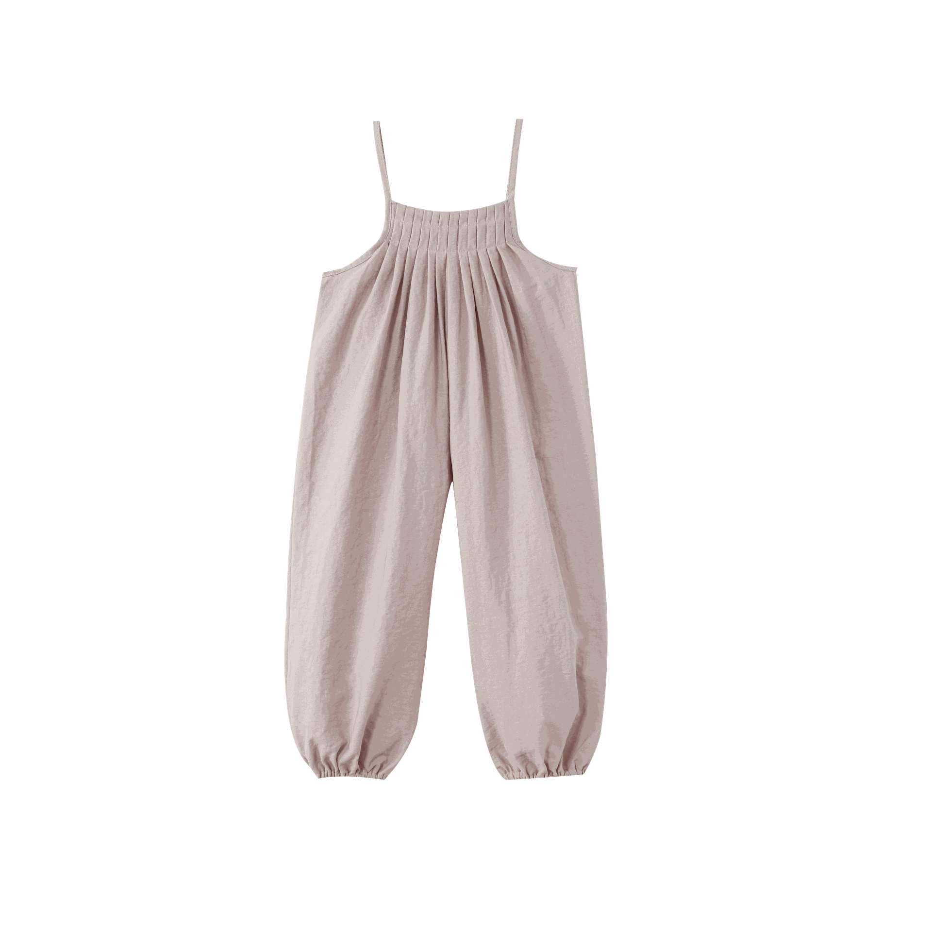 Long Romper With Tucks
