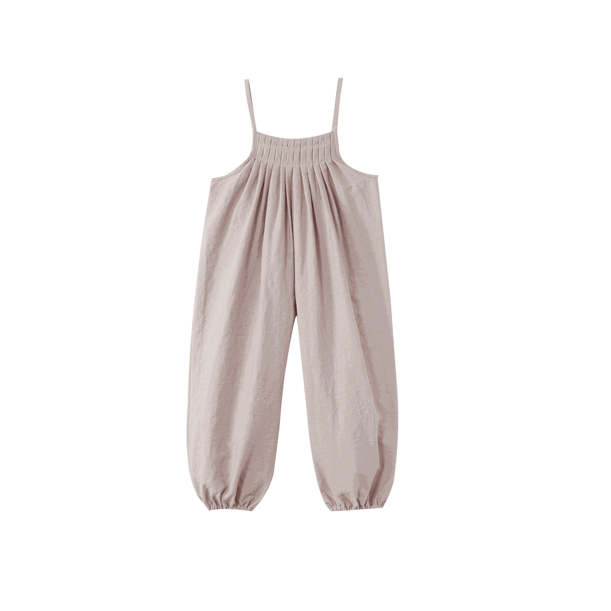 Long Romper With Tucks