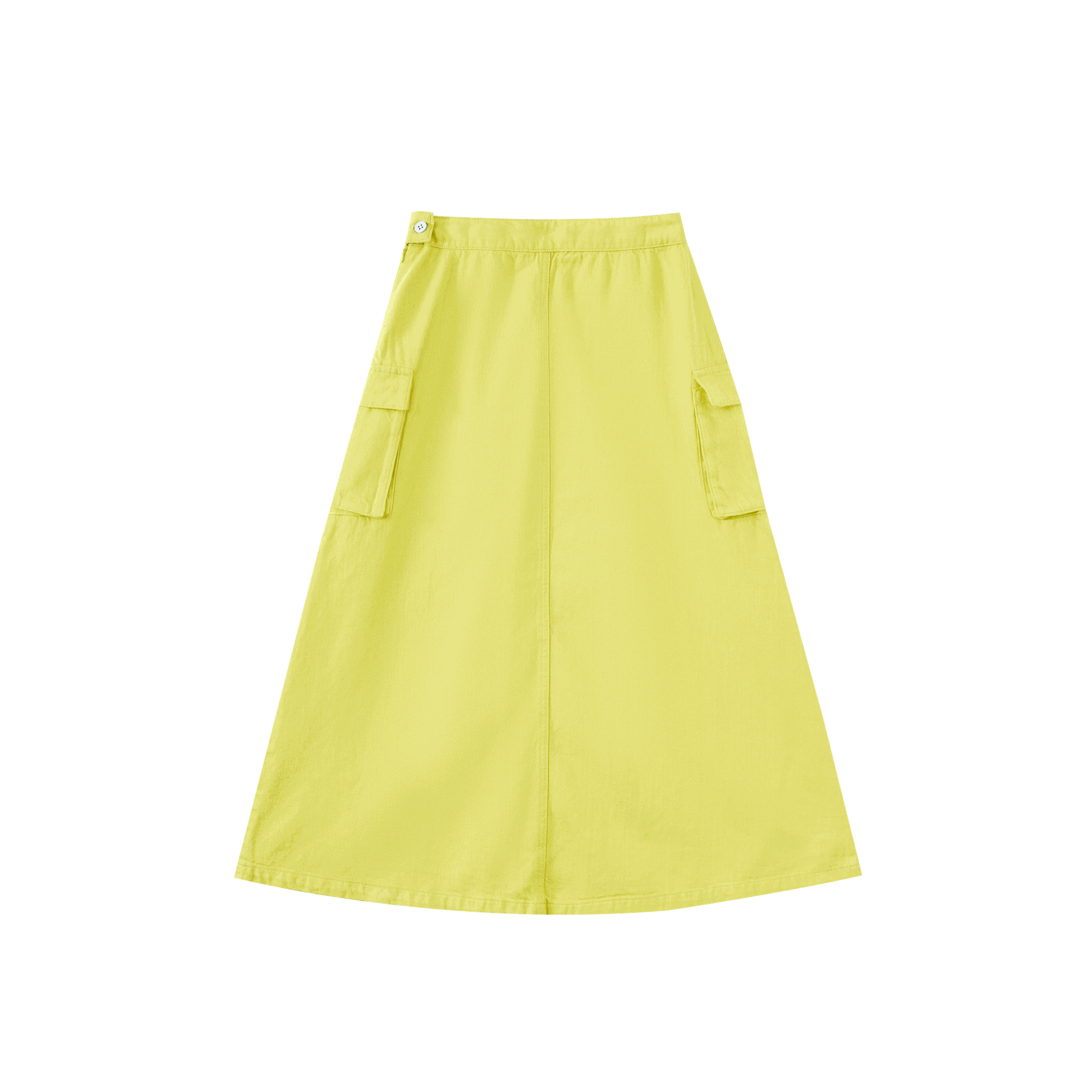 Midi Skirt With Pockets