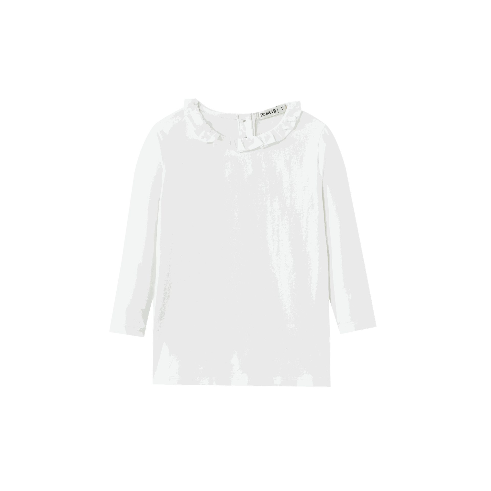 Ruffle Neck T-Shirt