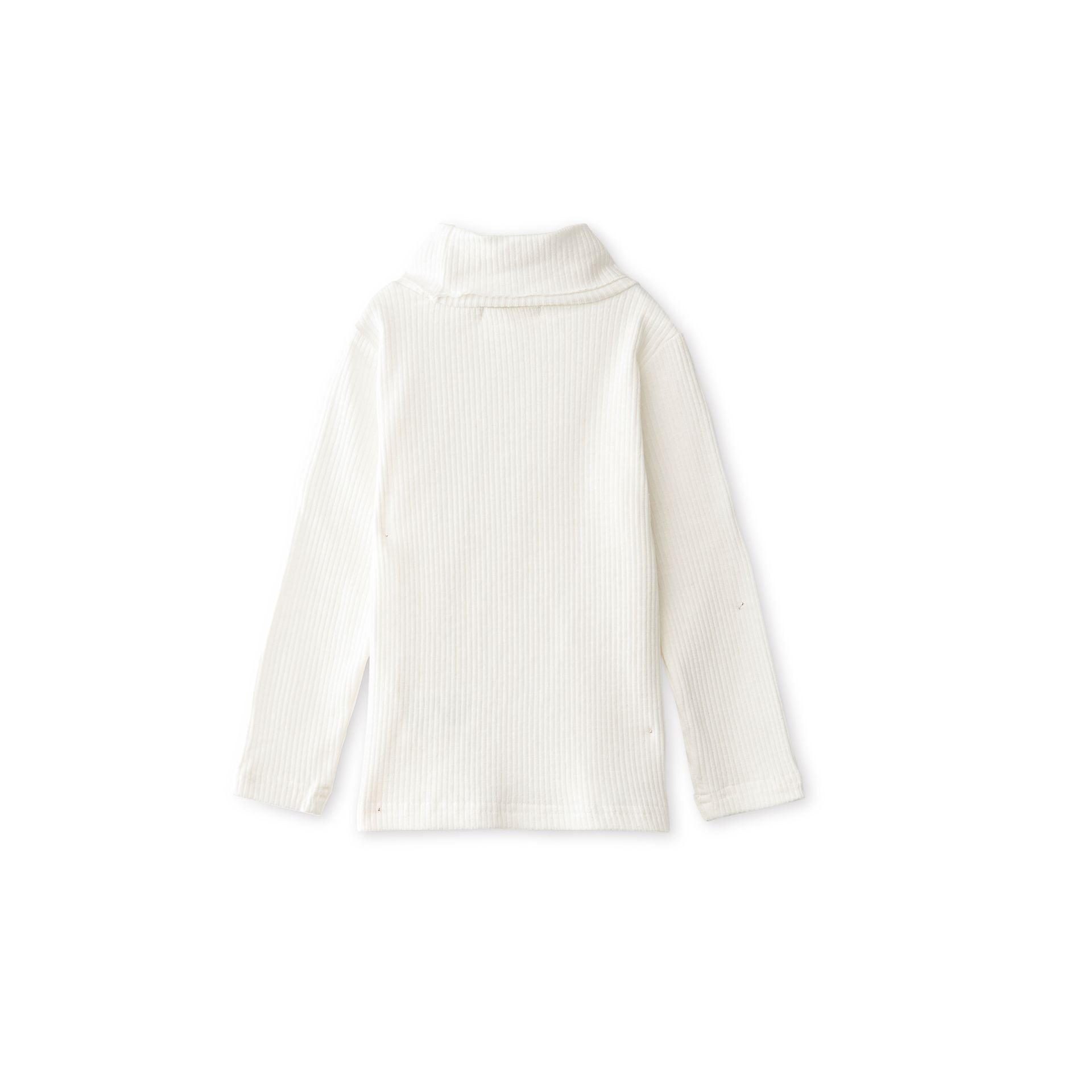 Ribbed Turtleneck Tee