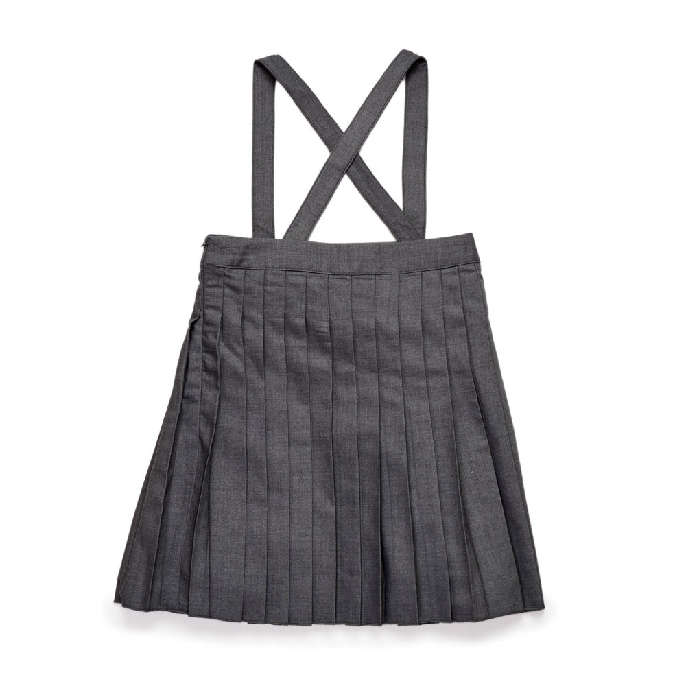 Pleated Suspender Skirt