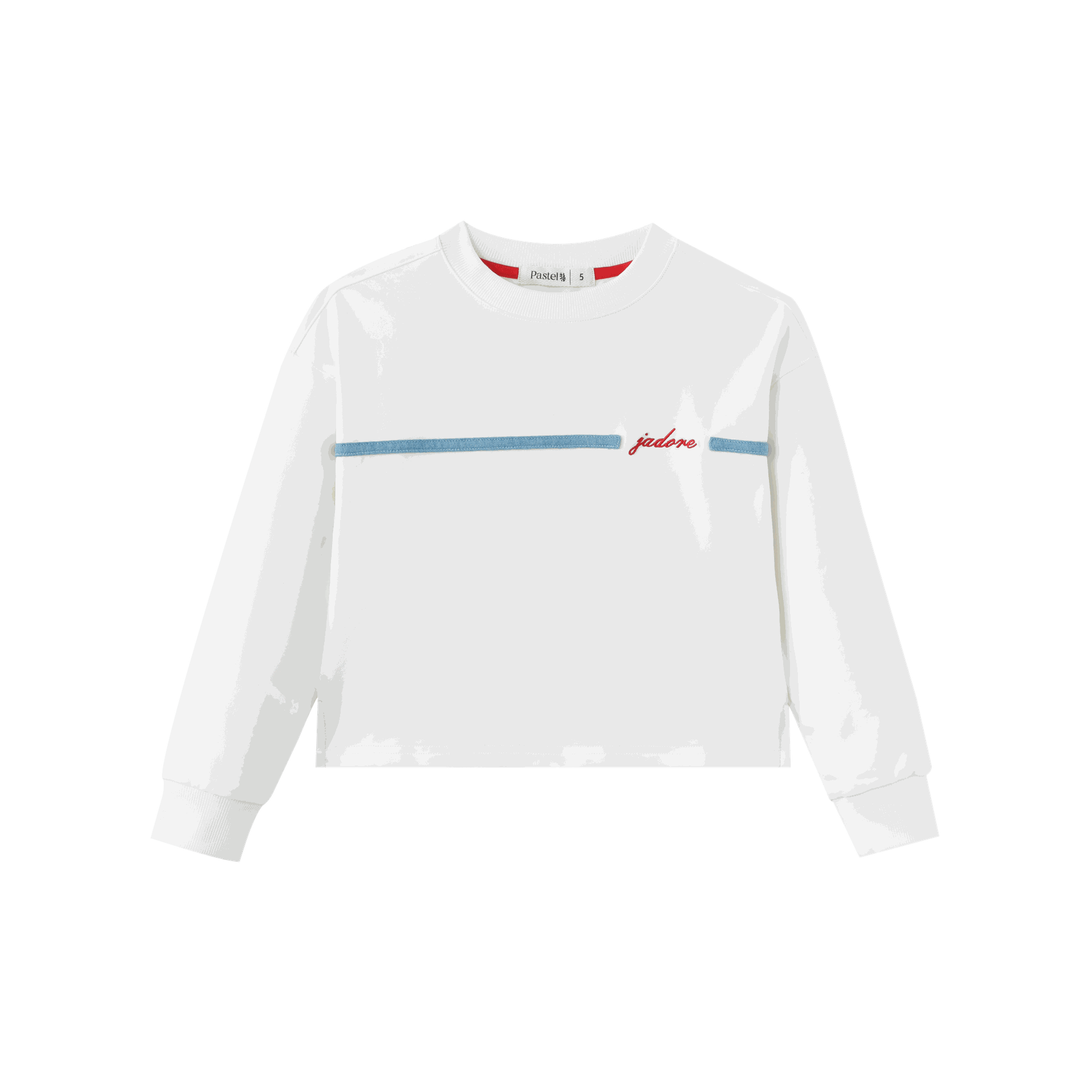 Jadore Center Stripe Sweatshirt