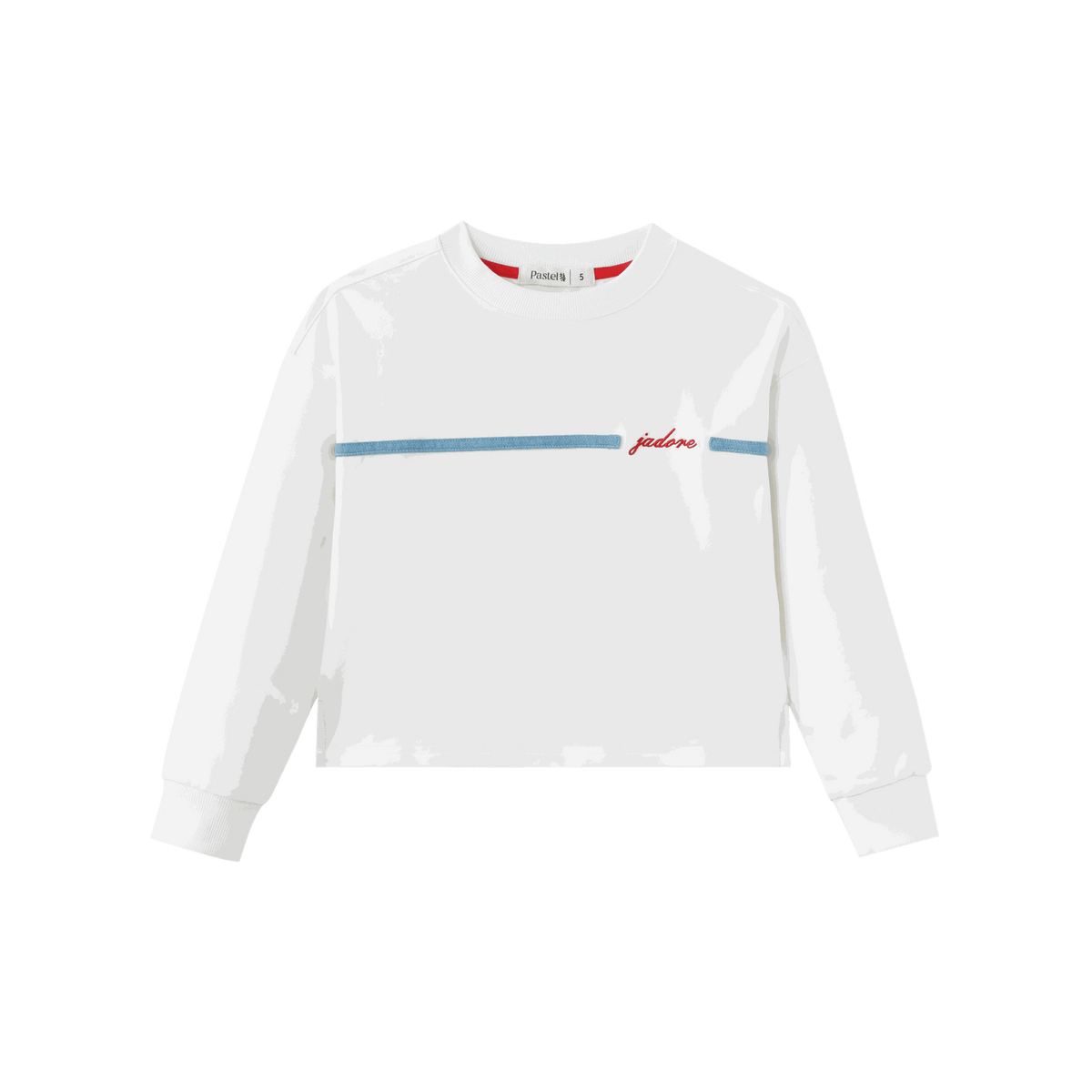 Jadore Center Stripe Sweatshirt