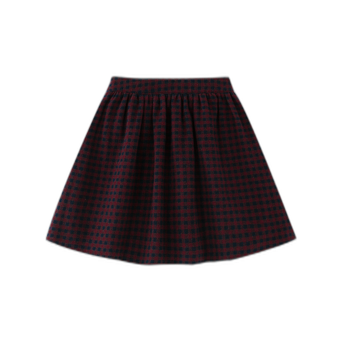 Checkered Circle Skirt