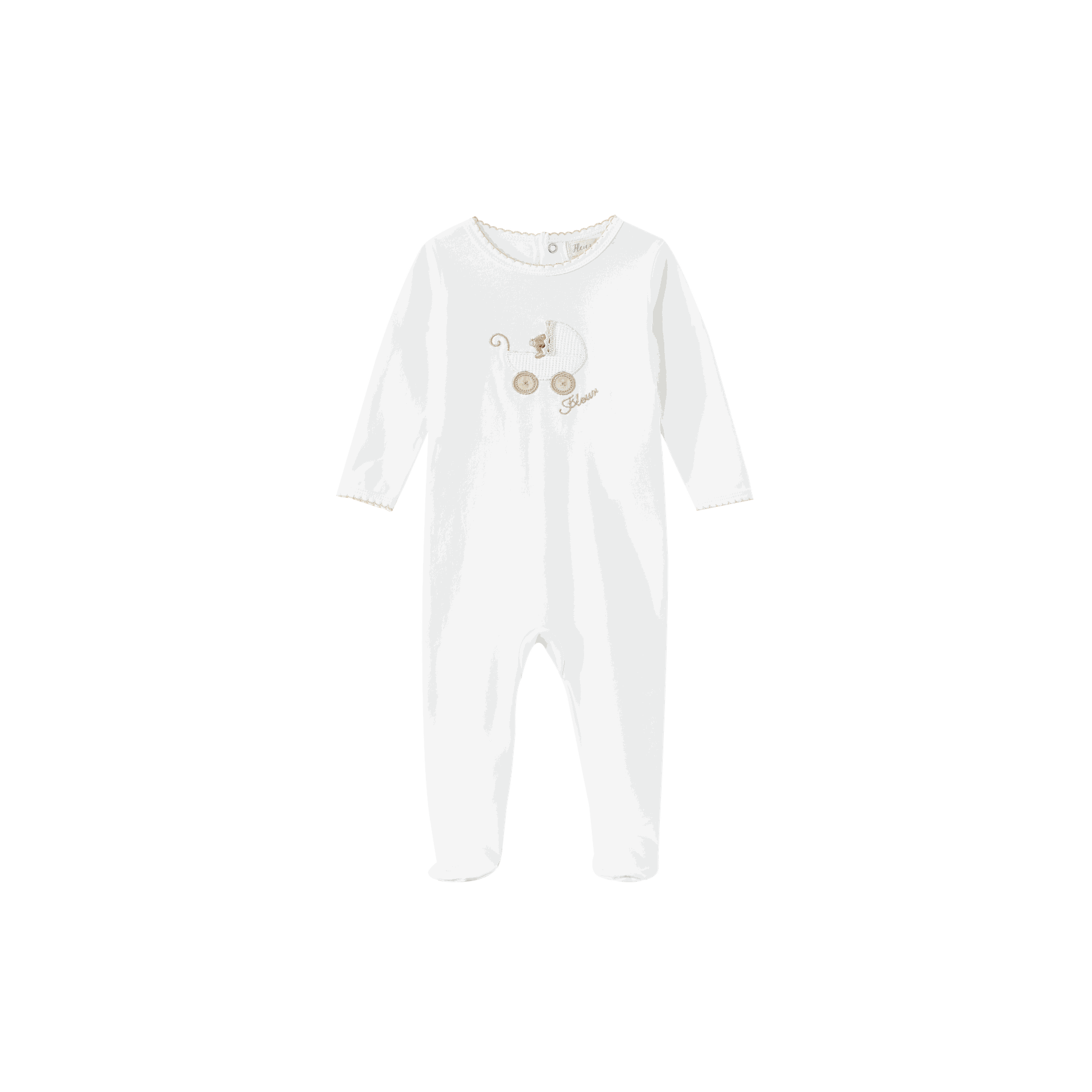 Teddy Bear Carriage Footie