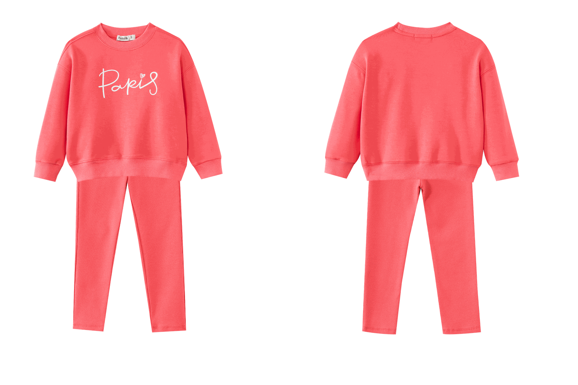 Paris Heathered Sweat Set
