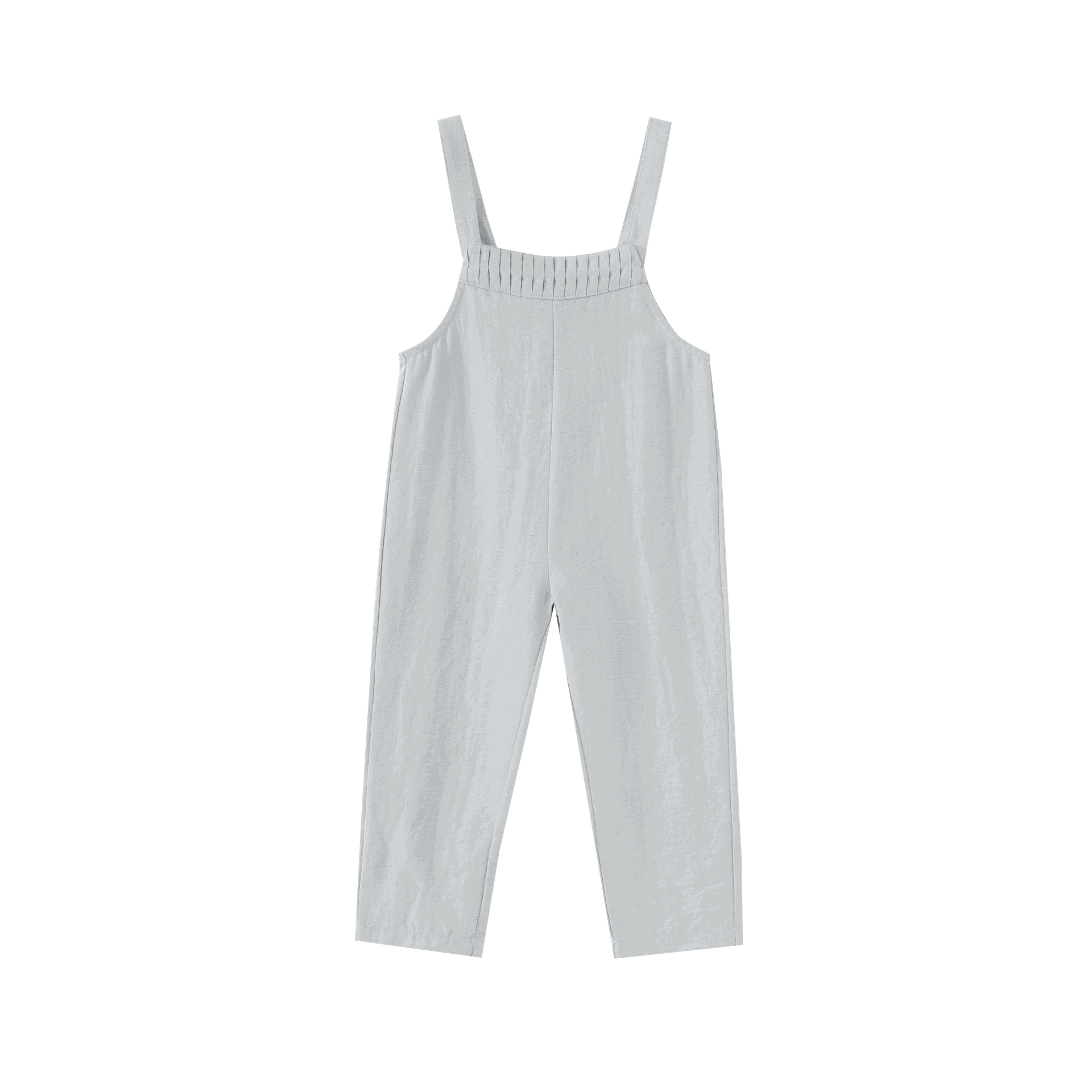 Long Romper With Tucks