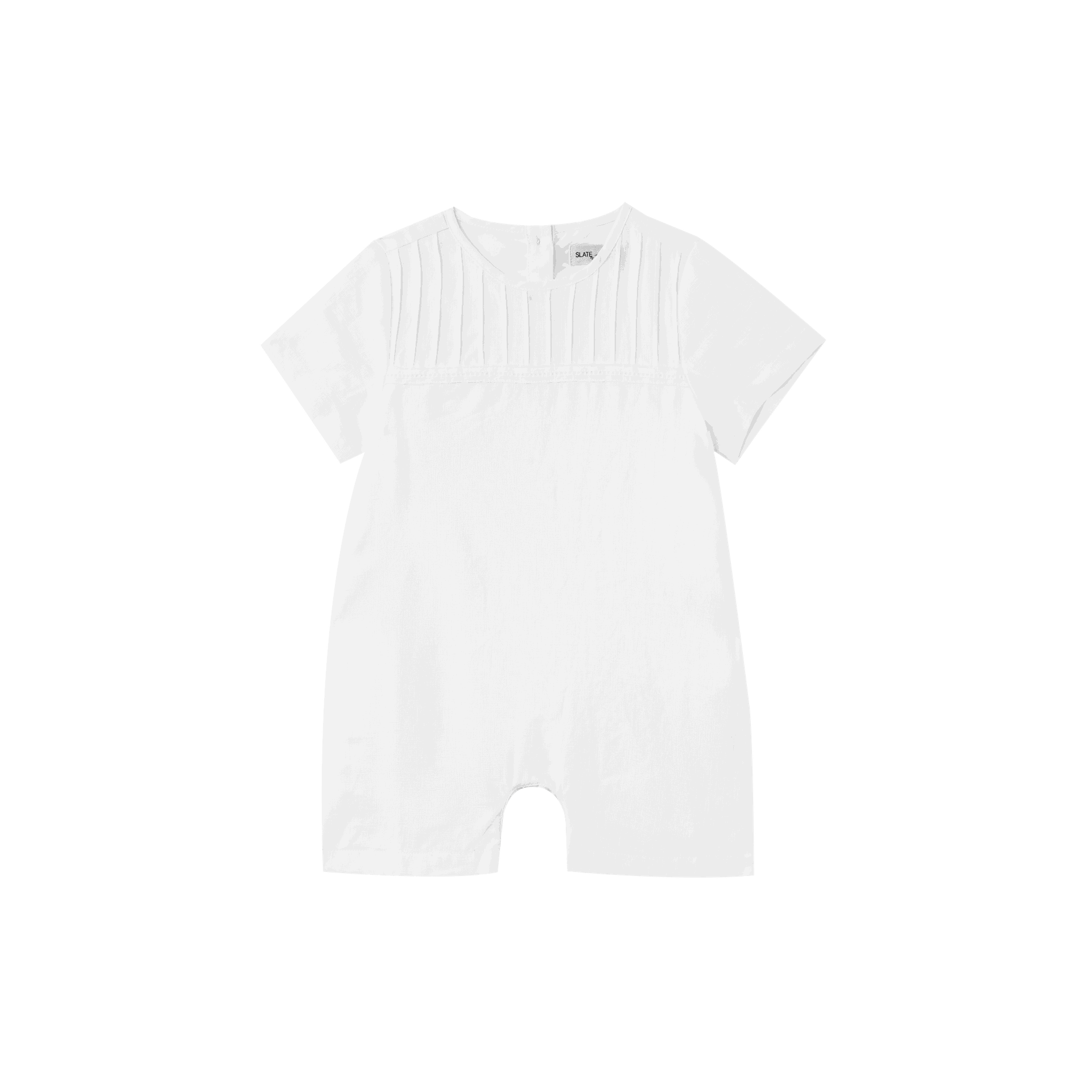 Romper With Tucks