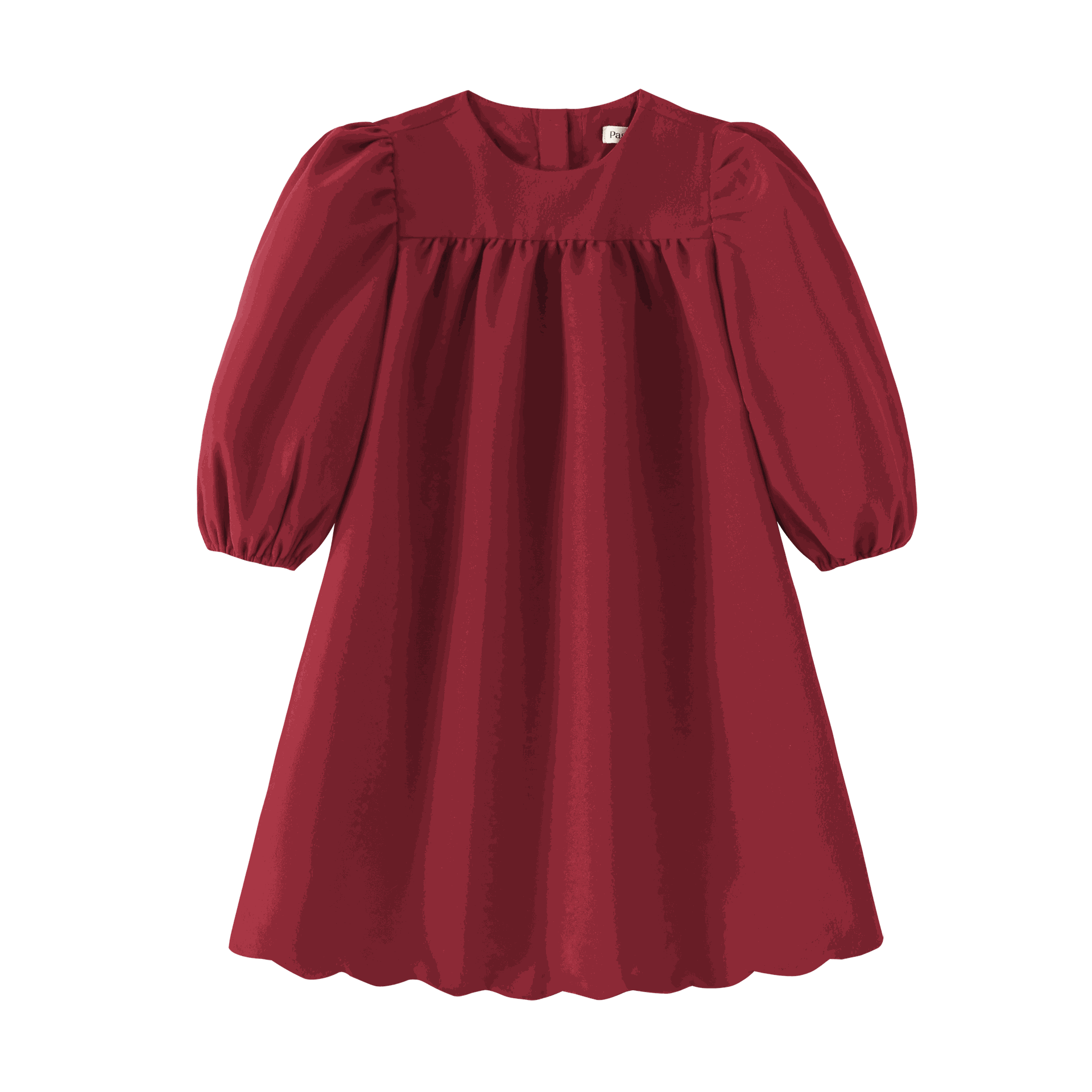 High Waisted Wool Dress