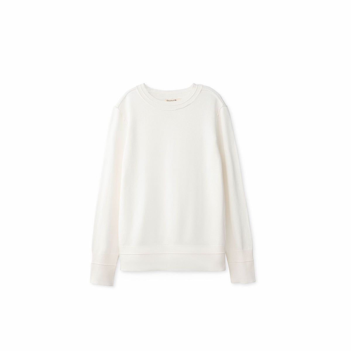 Exposed Seam V Neck Sweater